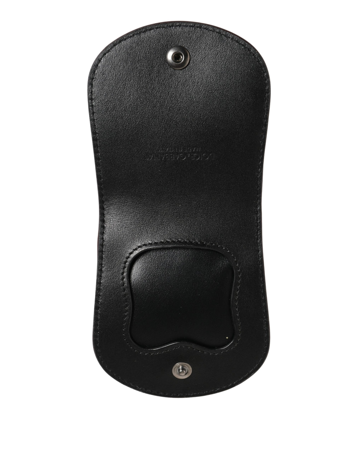Experience the exquisite Dolce & Gabbana Burgundy Exotic Skin Condom Case Holder, a testament to refined Italian craftsmanship in luxurious caiman leather, perfect for the discerning individual.