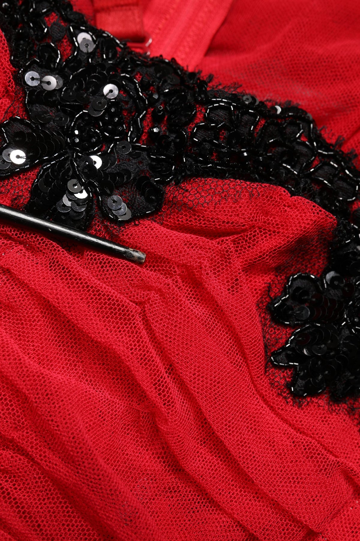 Elevate your elegance with the Dolce & Gabbana Red Mesh Trim Bodycon Sheath Midi Dress, a masterpiece of Italian craftsmanship designed for unforgettable evenings.