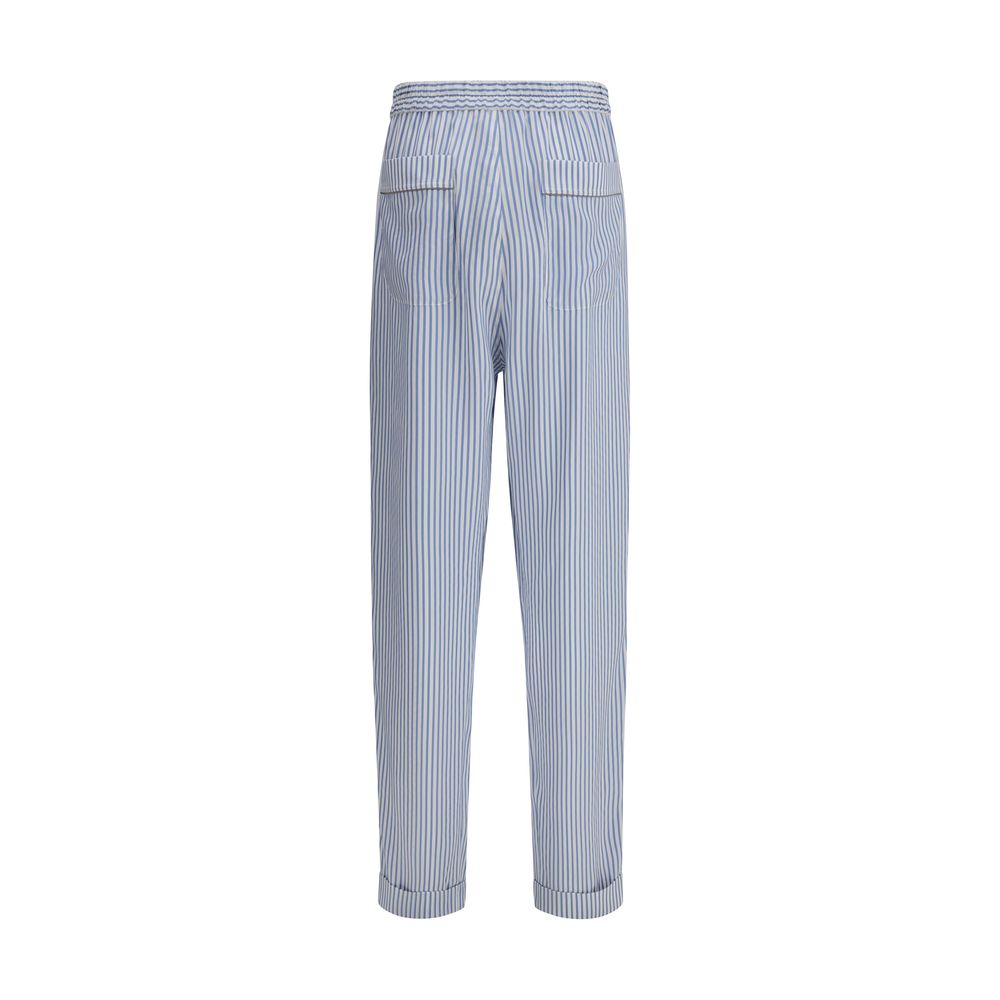 Experience the allure of Tom Ford Multicolor Silk Casual Pants, crafted from luxurious silk for effortless elegance and refined sophistication in every moment.
