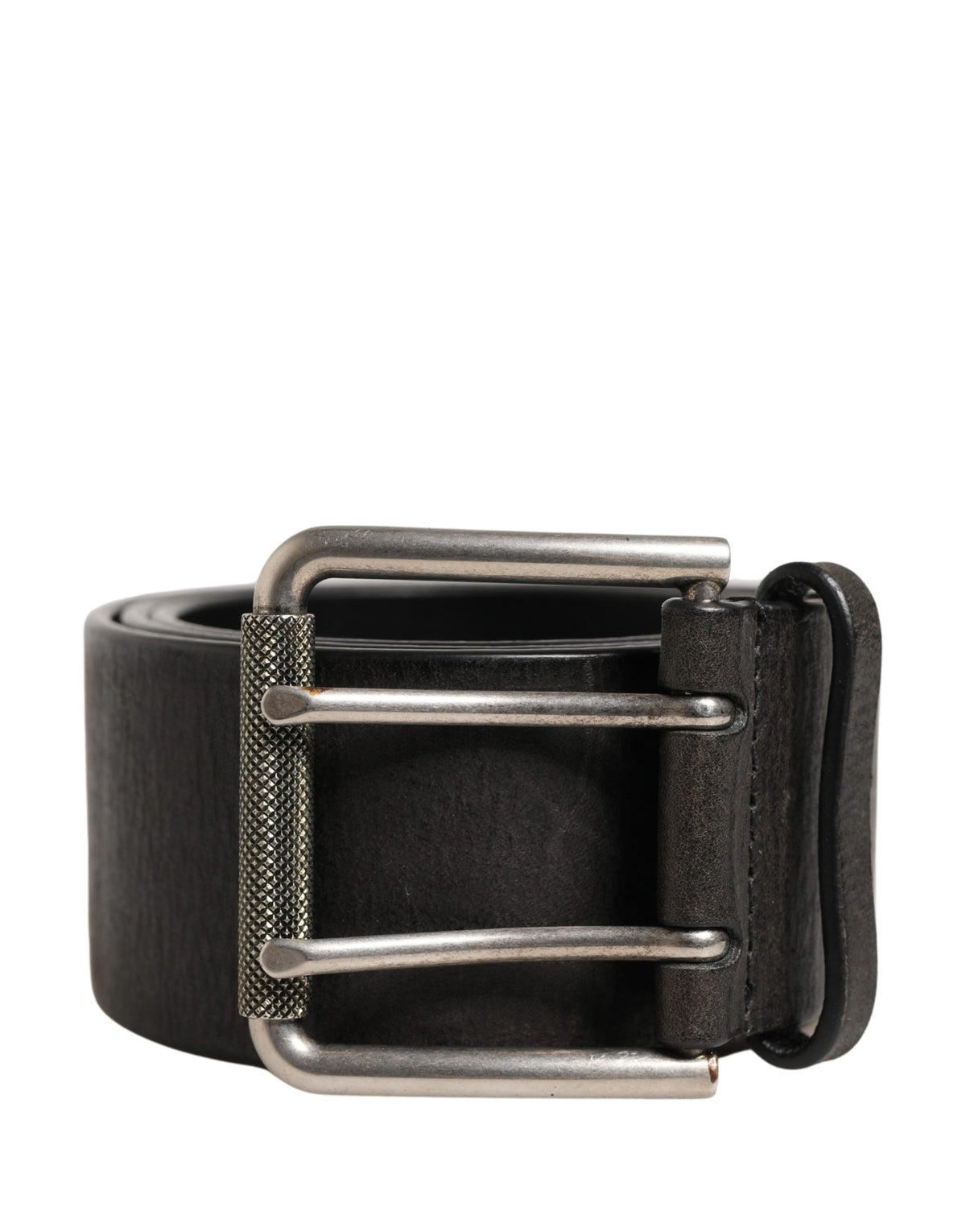 Dolce & Gabbana Classic Leather Metal Buckle Belt - Timeless Luxury