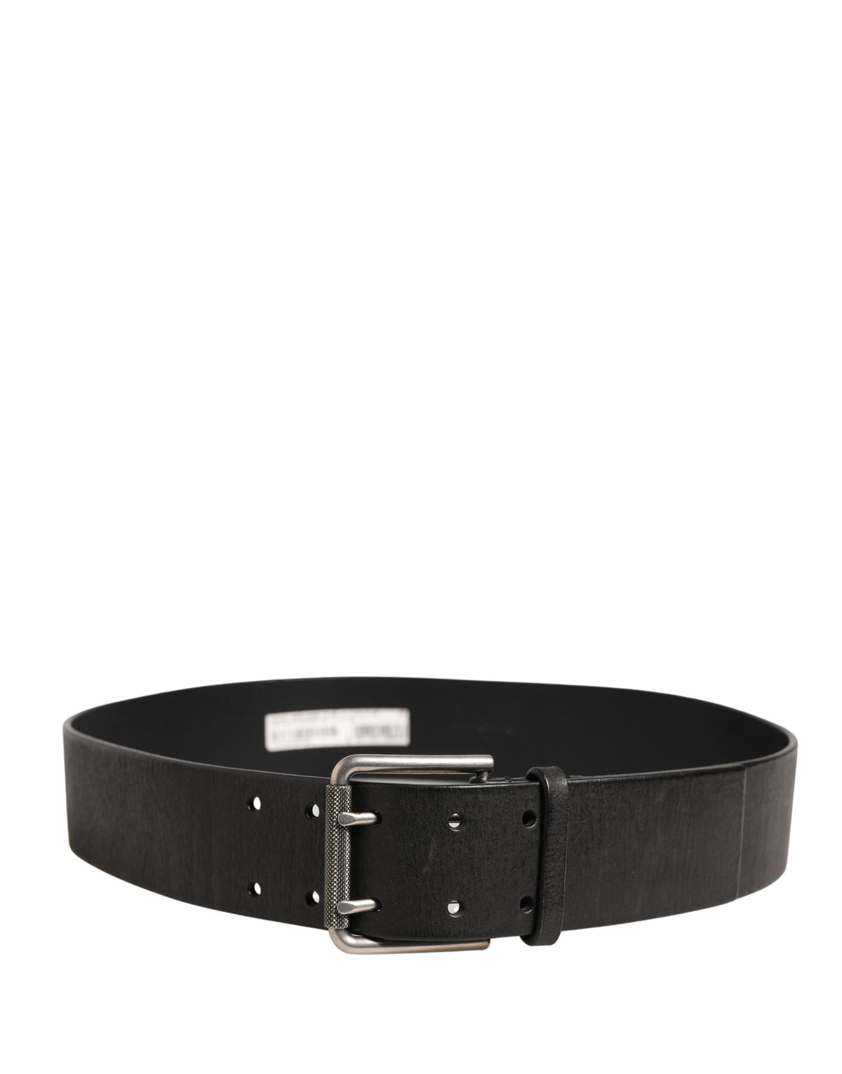 Dolce & Gabbana Black Classic Leather Belt - Timeless Luxury