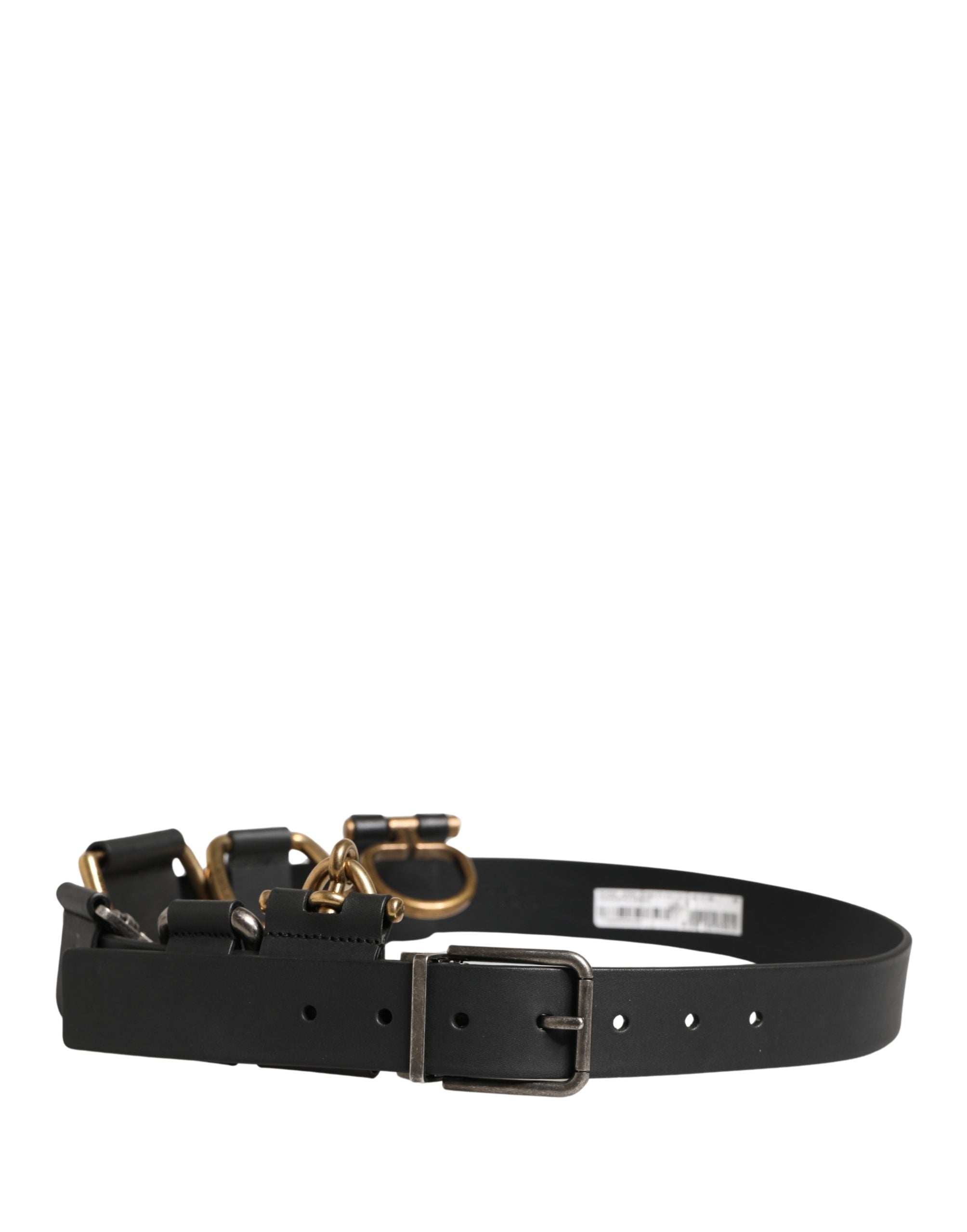 Dolce & Gabbana Black Classic Leather Belt - Artisanal Luxury