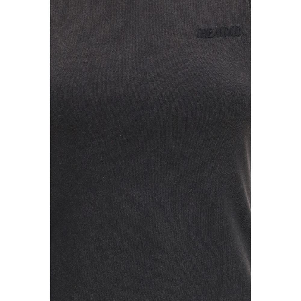 The Attico Black Cotton Top - Effortless Luxury Redefined