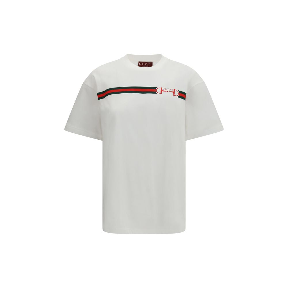 Gucci White Cotton T-Shirt - Effortless Luxury for the Modern Connoisseur