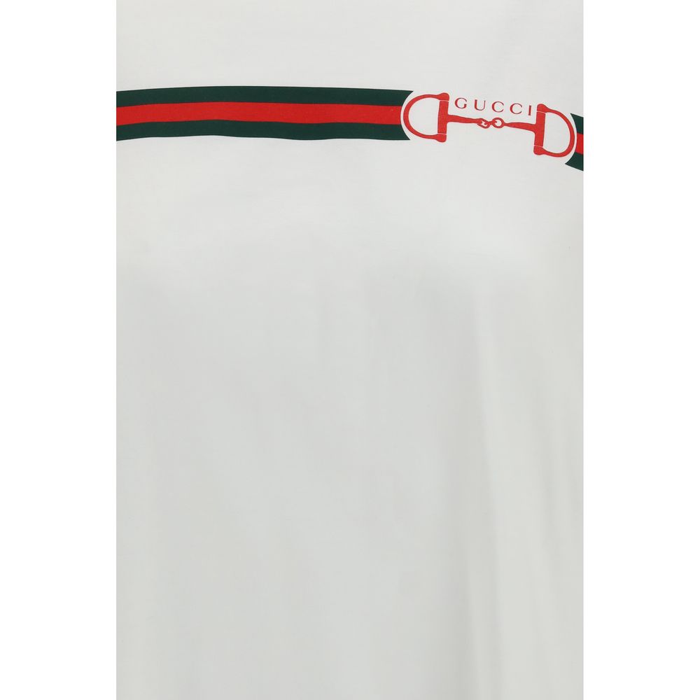 Gucci White Cotton T-Shirt - Effortless Luxury for the Discerning