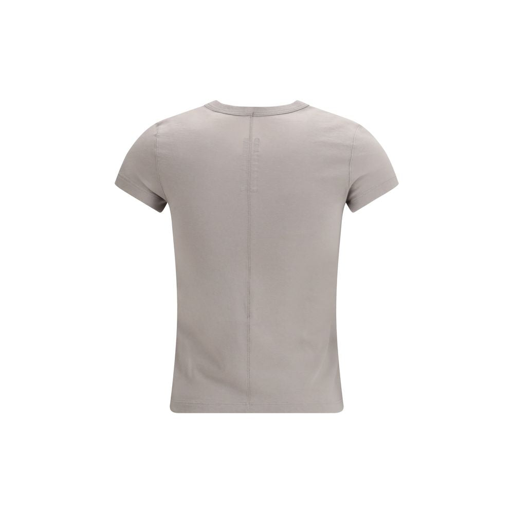 Indulge in the exquisite elegance of the Rick Owens Beige Cotton T-Shirt from the SS26 collection, crafted from luxurious cotton for a sophisticated, tailored silhouette.