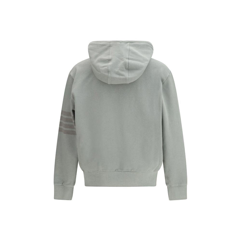 Thom Browne Gray Cotton Sweatshirt