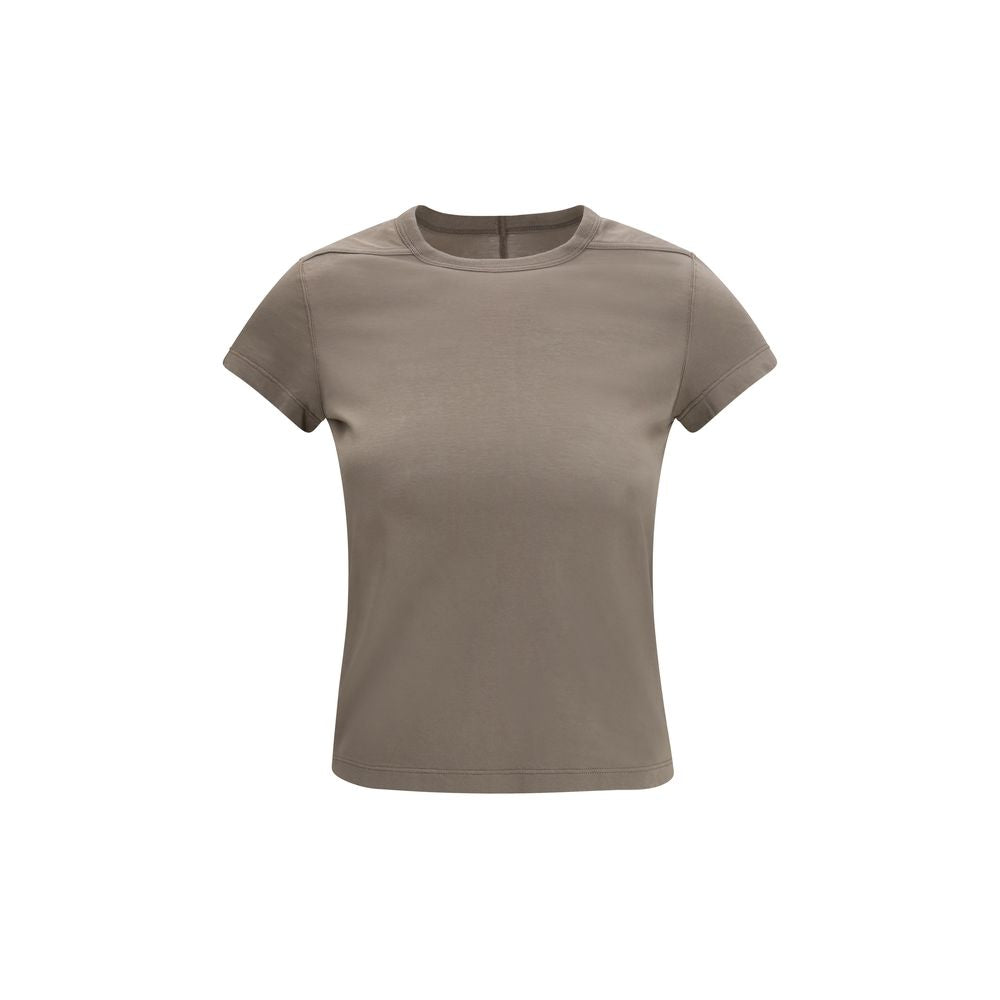 Elevate your wardrobe with the Rick Owens Brown Cotton T-Shirt, a luxurious blend of avant-garde design and comfort, crafted for those who embody sophistication.