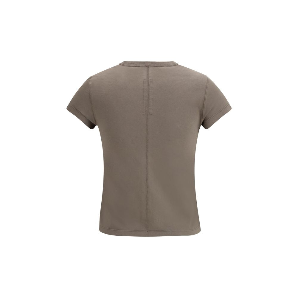 Discover the Rick Owens Brown Cotton T-Shirt, a luxurious expression of avant-garde elegance crafted from 100% cotton, perfect for the discerning individual.