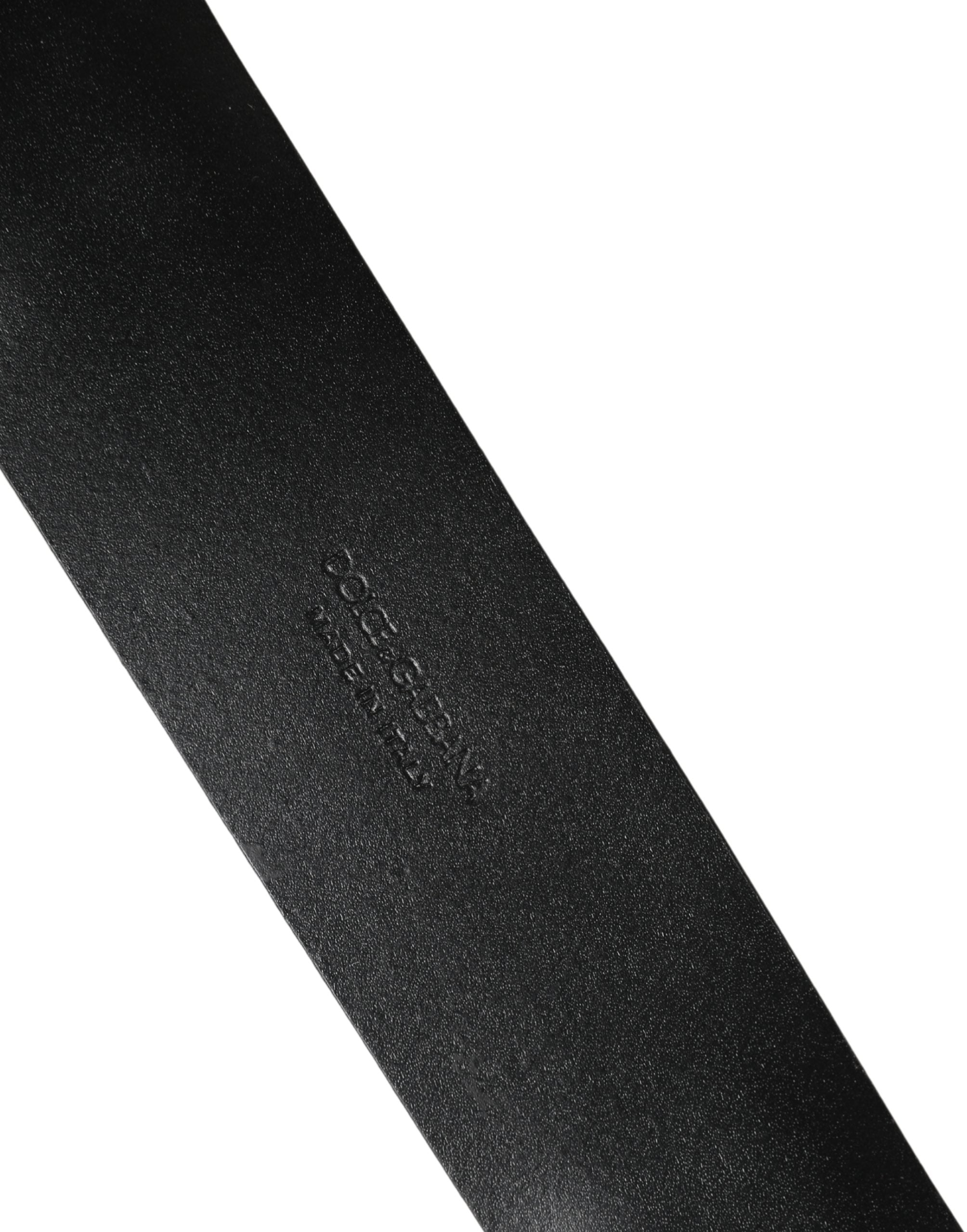 Dolce & Gabbana Classic Leather Belt - Artisanal Luxury Accessory