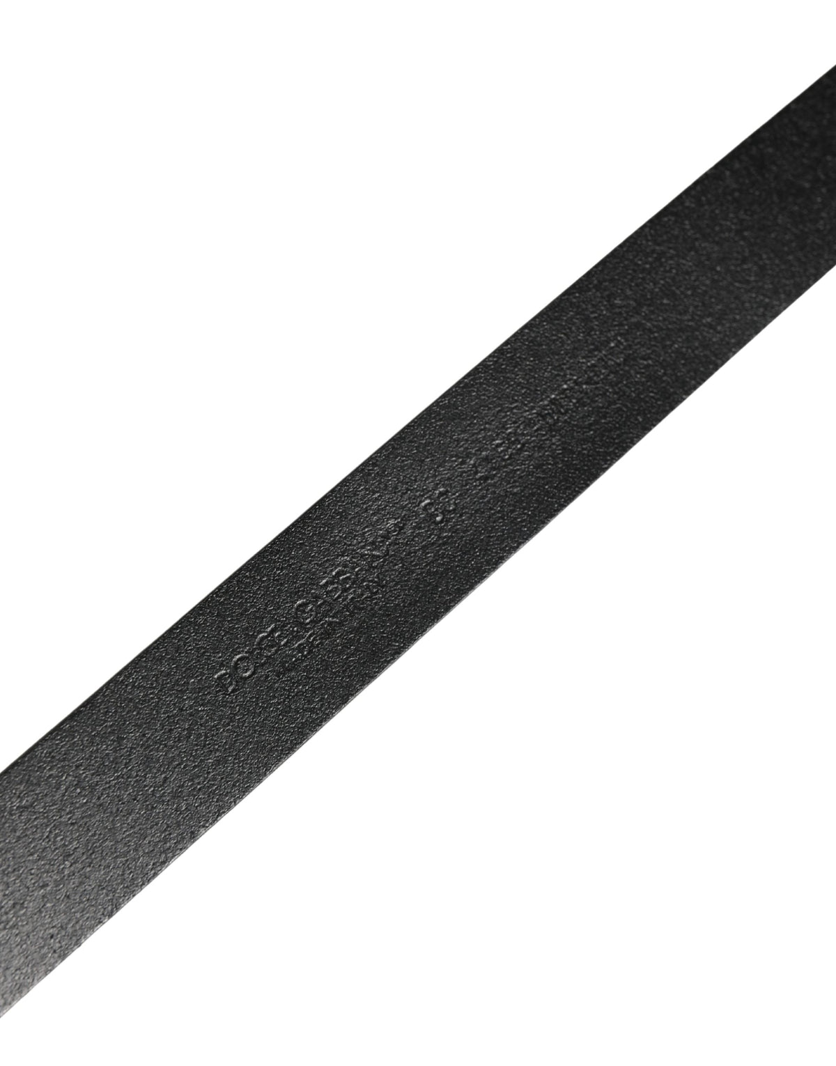 Dolce & Gabbana Classic Leather Logo Buckle Belt - Timeless Luxury