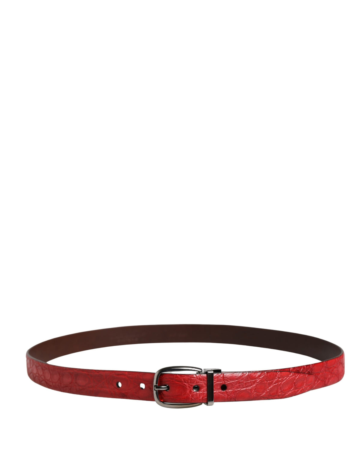 Dolce & Gabbana Exotic Leather Belt - Timeless Luxury Statement