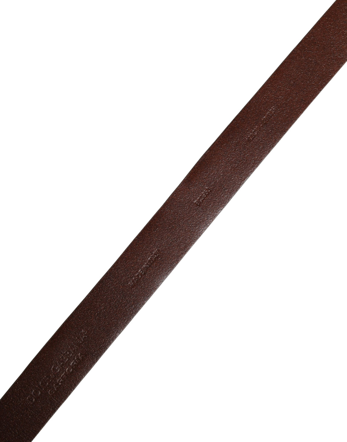 Dolce & Gabbana Red Caiman Leather Belt - Exquisite Luxury Statement