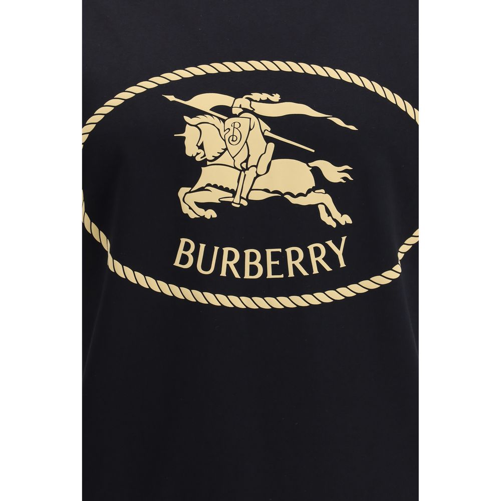 Burberry Black Cotton T-Shirt