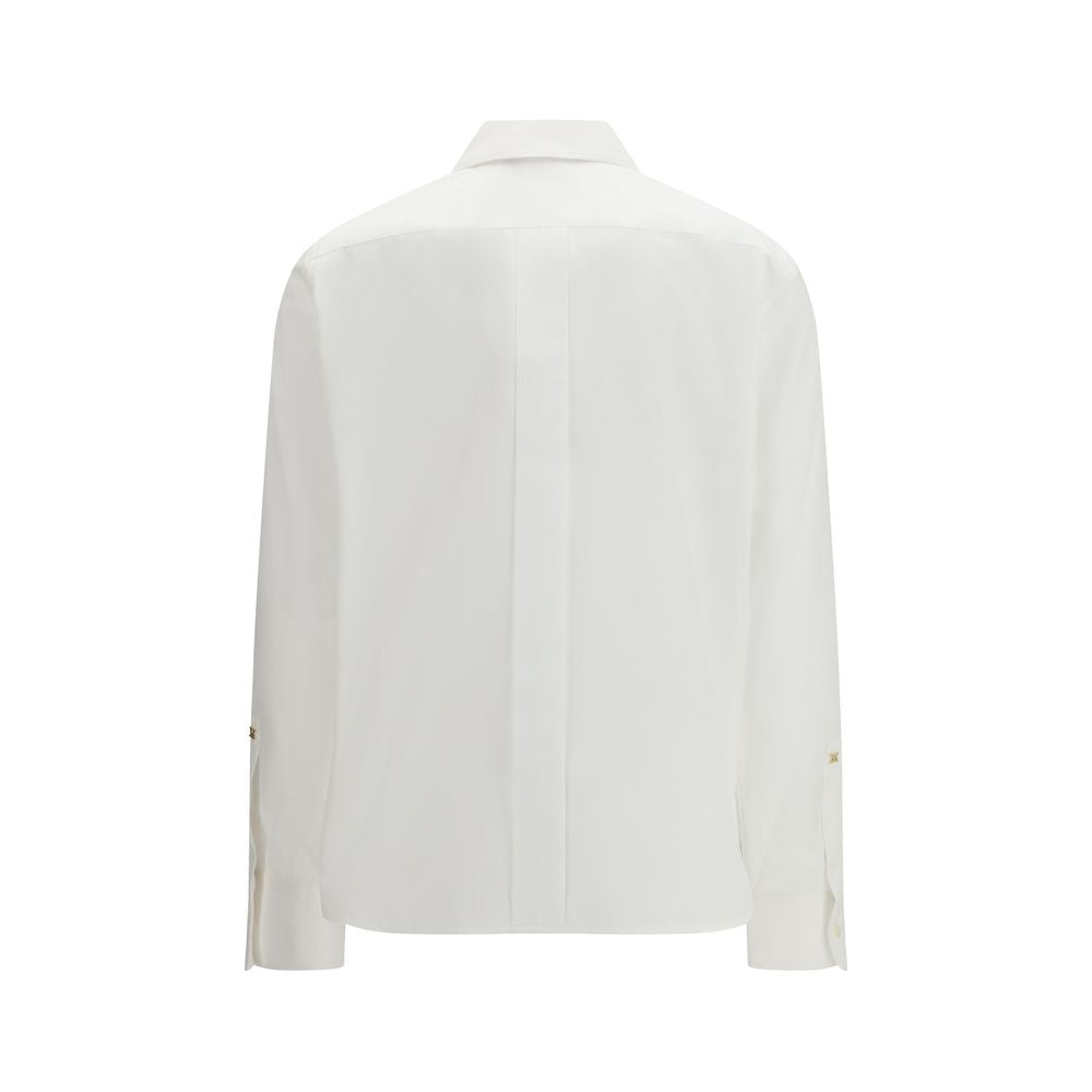 Max Mara White Cotton Shirt - Effortless Luxury for All