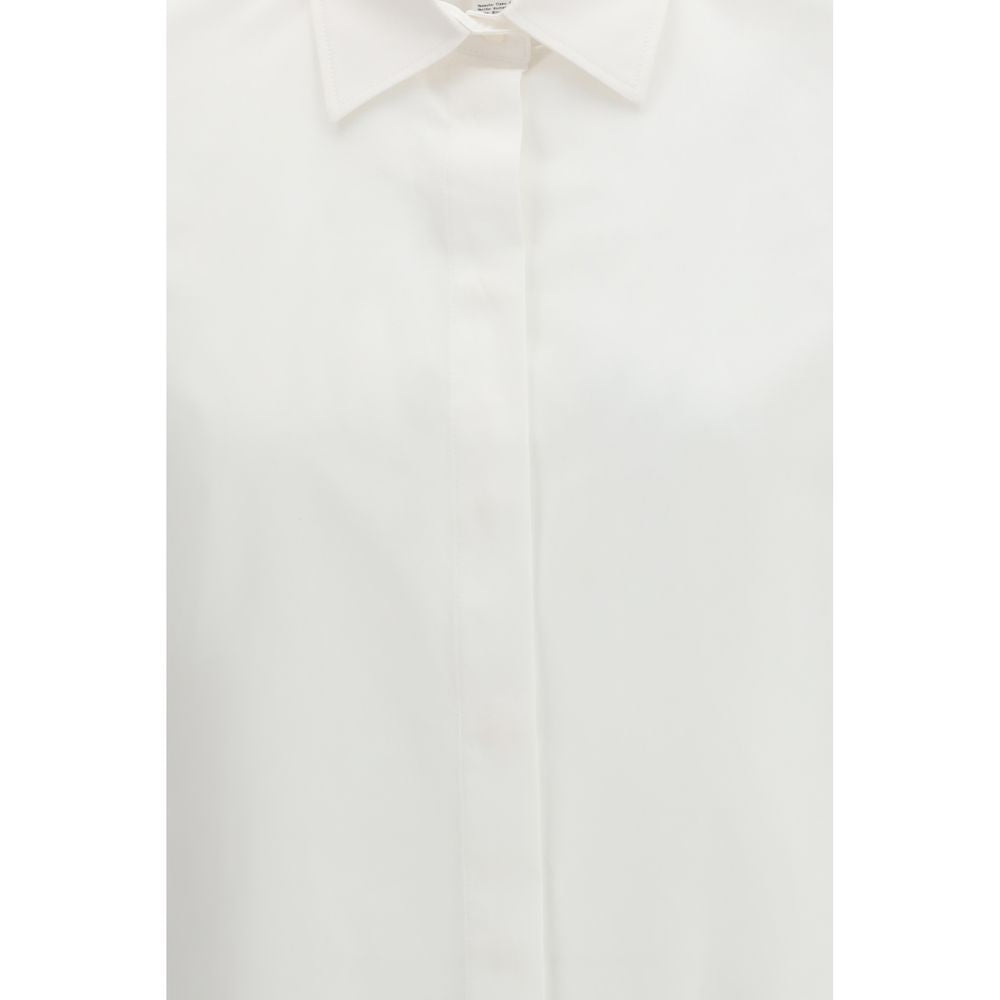 Max Mara White Cotton Shirt - Effortless Luxury & Elegance