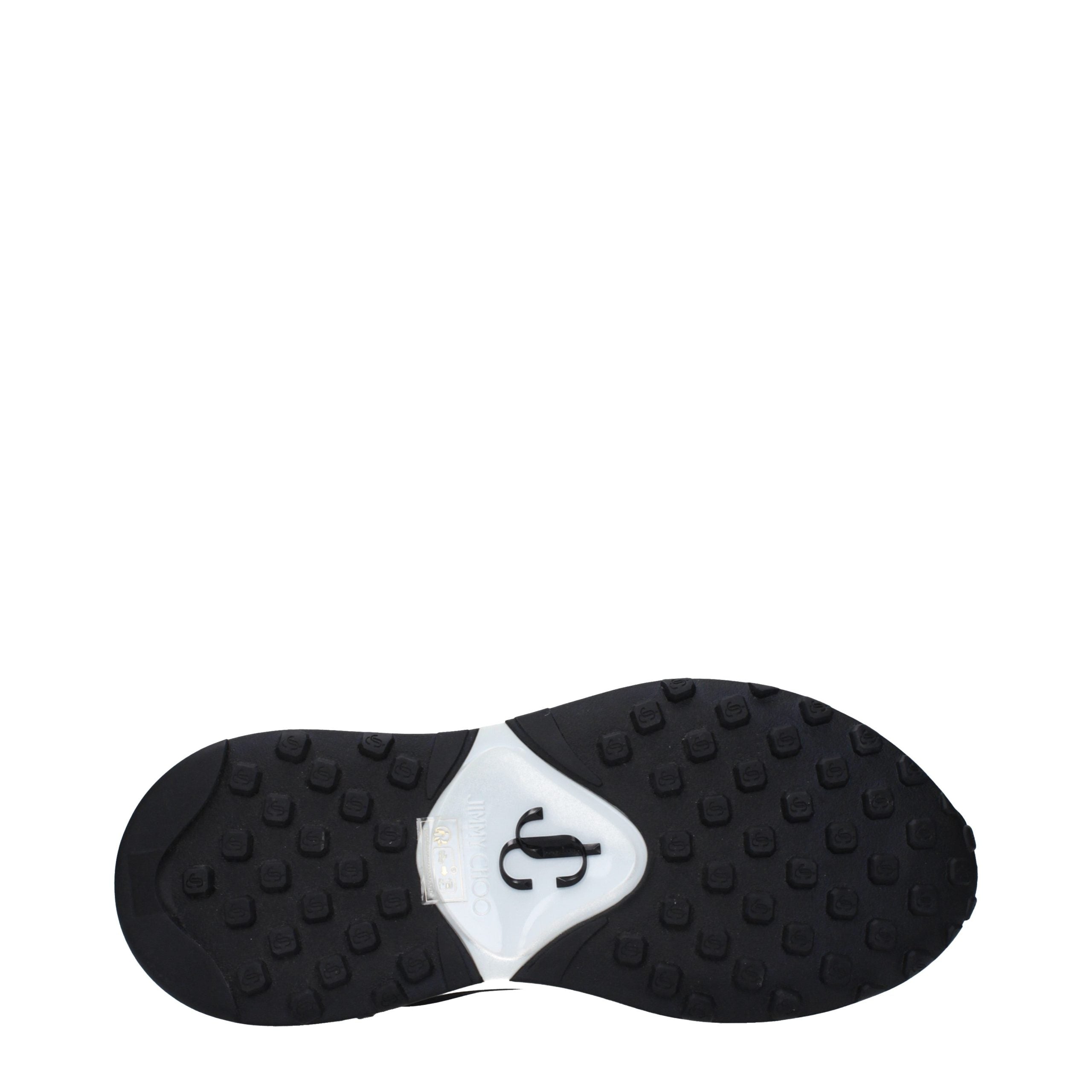 Experience the exquisite craftsmanship of Jimmy Choo Black Fabric Athletic Sneakers, where luxurious comfort meets contemporary elegance for the discerning individual.