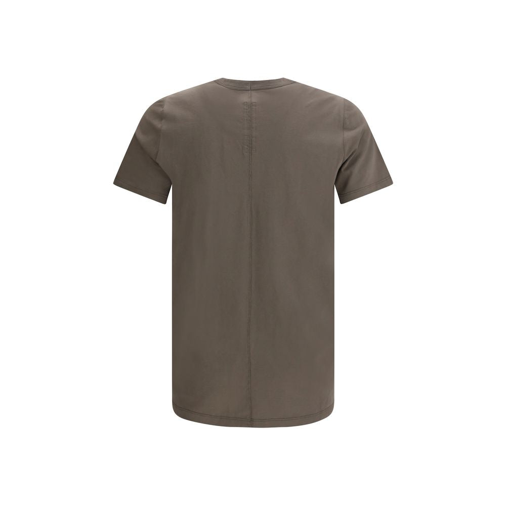 Discover the Rick Owens Brown Cotton T-Shirt from the SS26 collection, a masterpiece of luxurious craftsmanship in 100% cotton, embodying sophisticated elegance for every occasion.