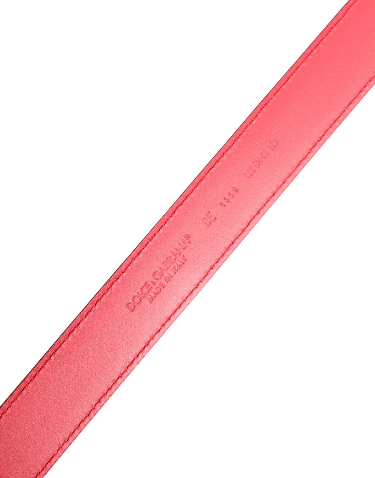 Indulge in the exquisite Dolce & Gabbana Pink Calf Leather Silver Metal Buckle Belt, a luxurious accessory that embodies Italian craftsmanship and timeless elegance.