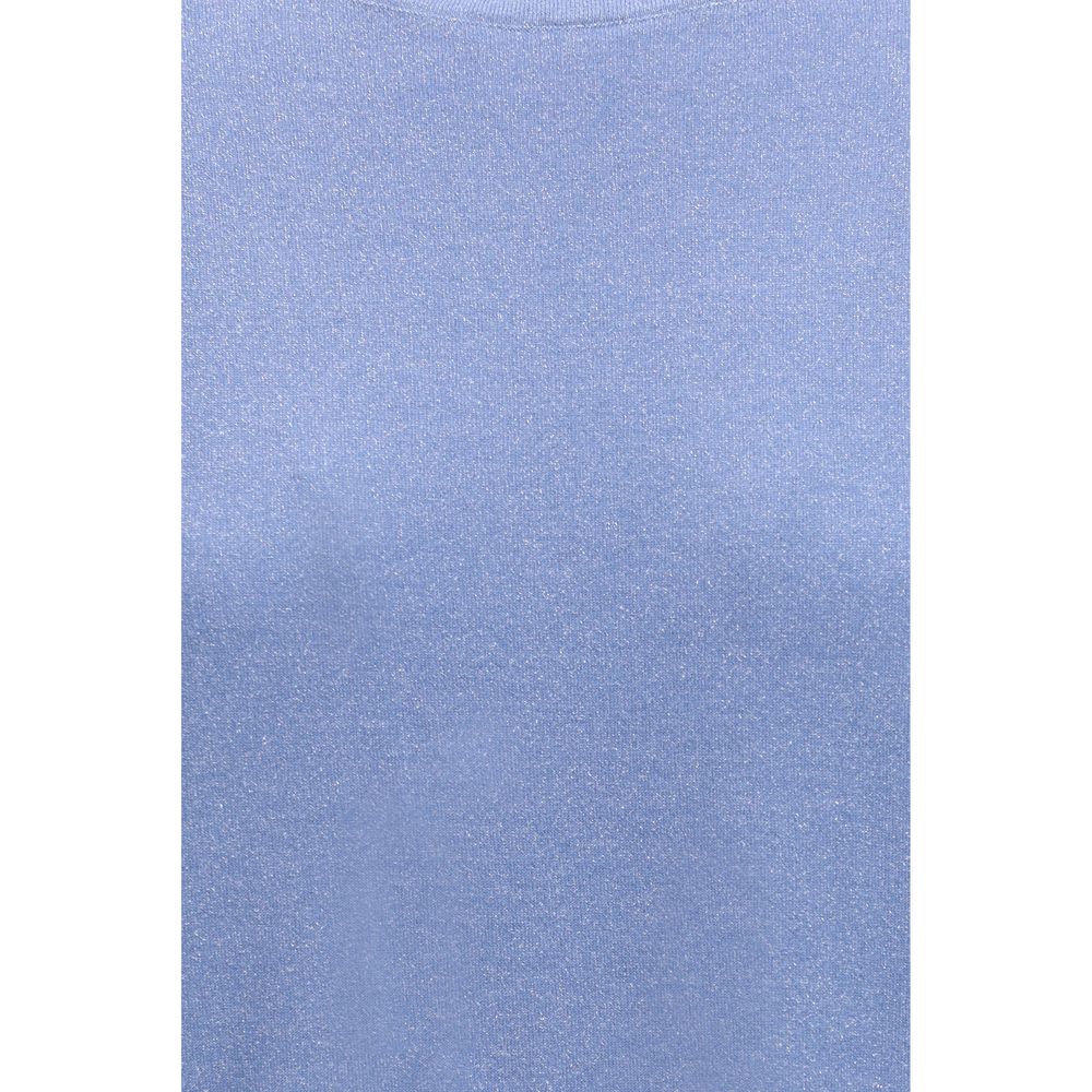 Experience the allure of the Brunello Cucinelli Blue Nylon T-Shirt, a masterpiece of luxurious cashmere and silk, perfect for those who appreciate timeless elegance.
