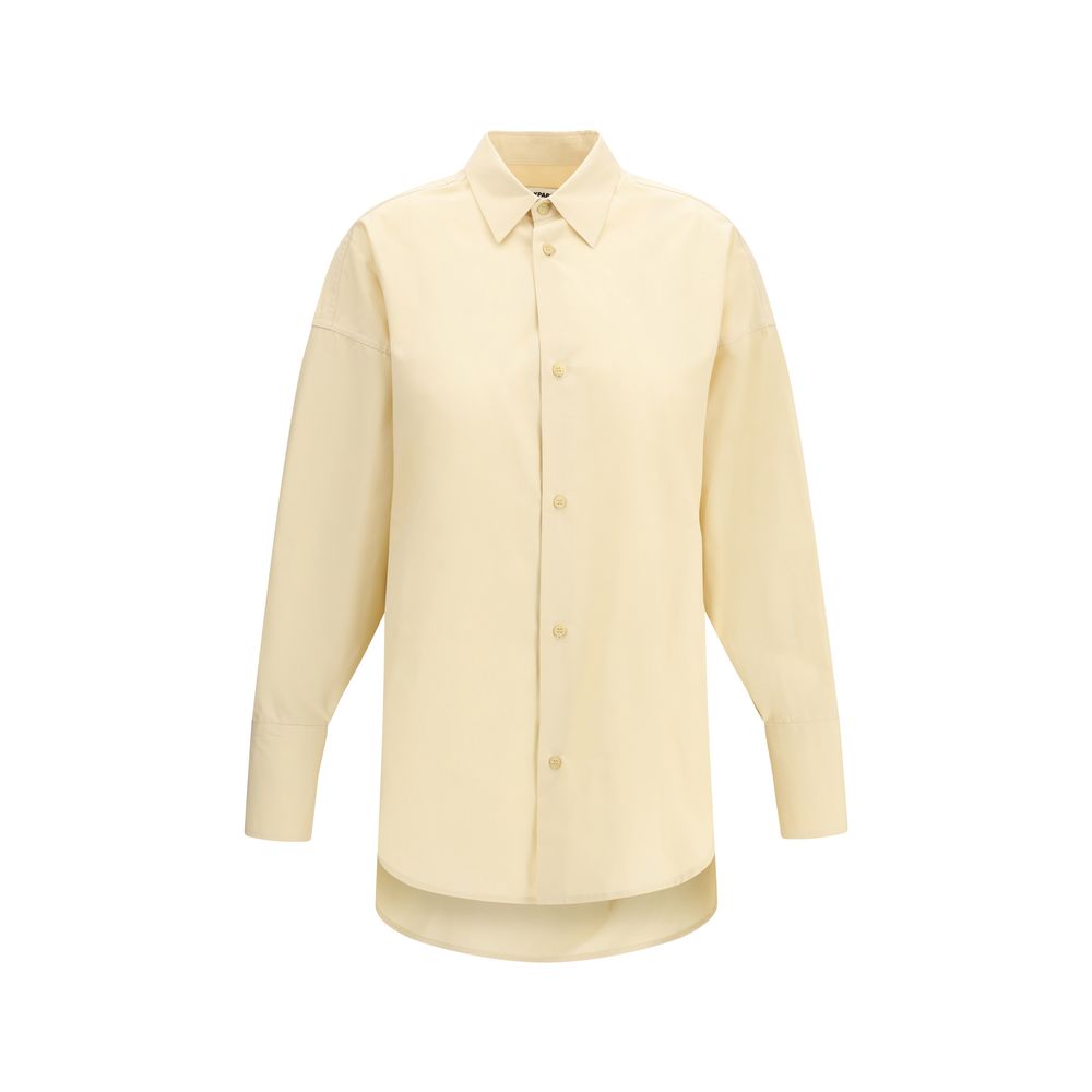 Elevate your wardrobe with the Darkpark Beige Cotton Shirt, a masterpiece of 100% cotton that embodies effortless luxury and sophisticated style for any occasion.