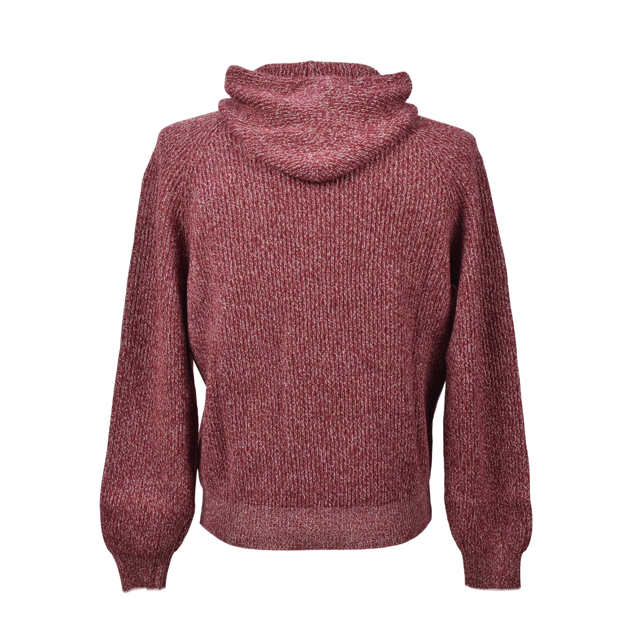 Brunello Cucinelli Bicolor Wool Hoodie
