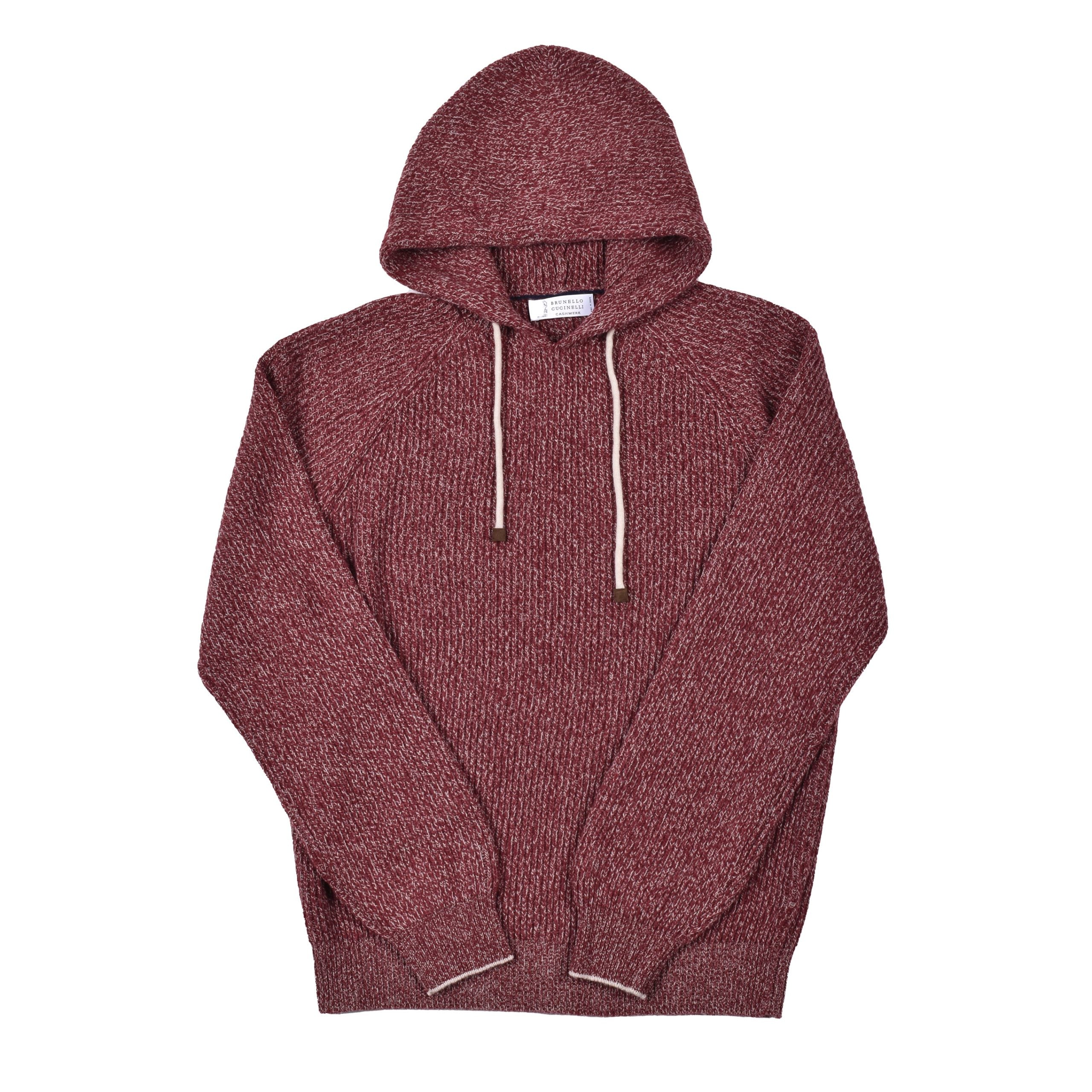 Brunello Cucinelli Bicolor Wool Hoodie