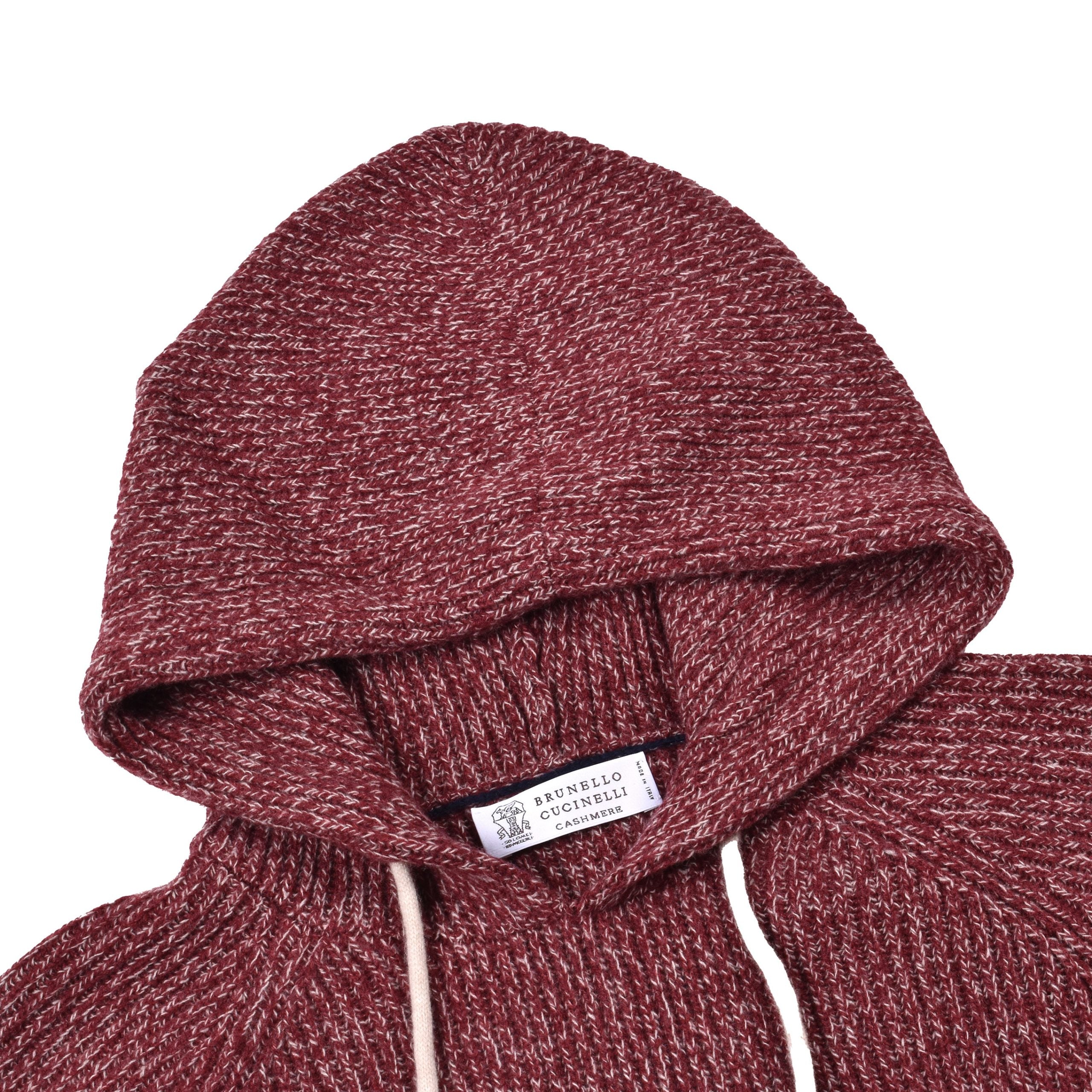 Brunello Cucinelli Bicolor Wool Hoodie