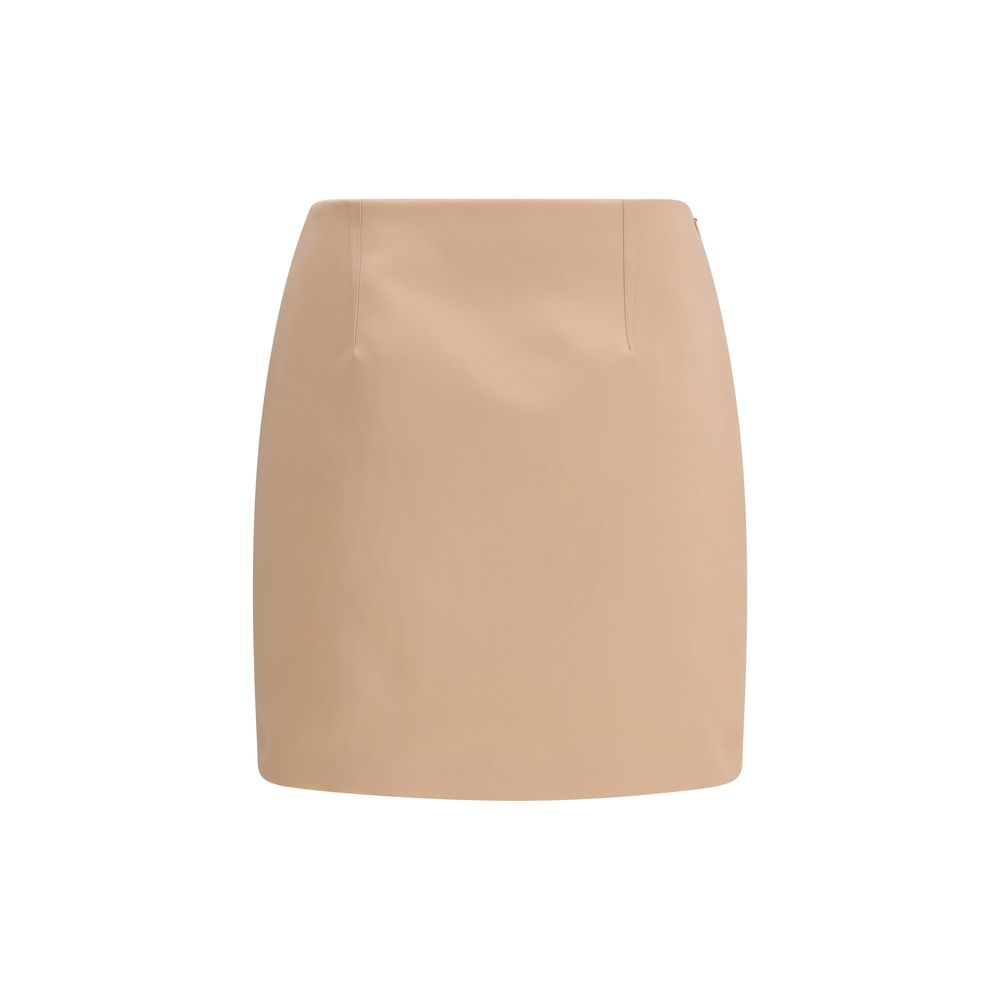 Chloé Multicolor Mini Skirt – Couture Elegance in Satin
