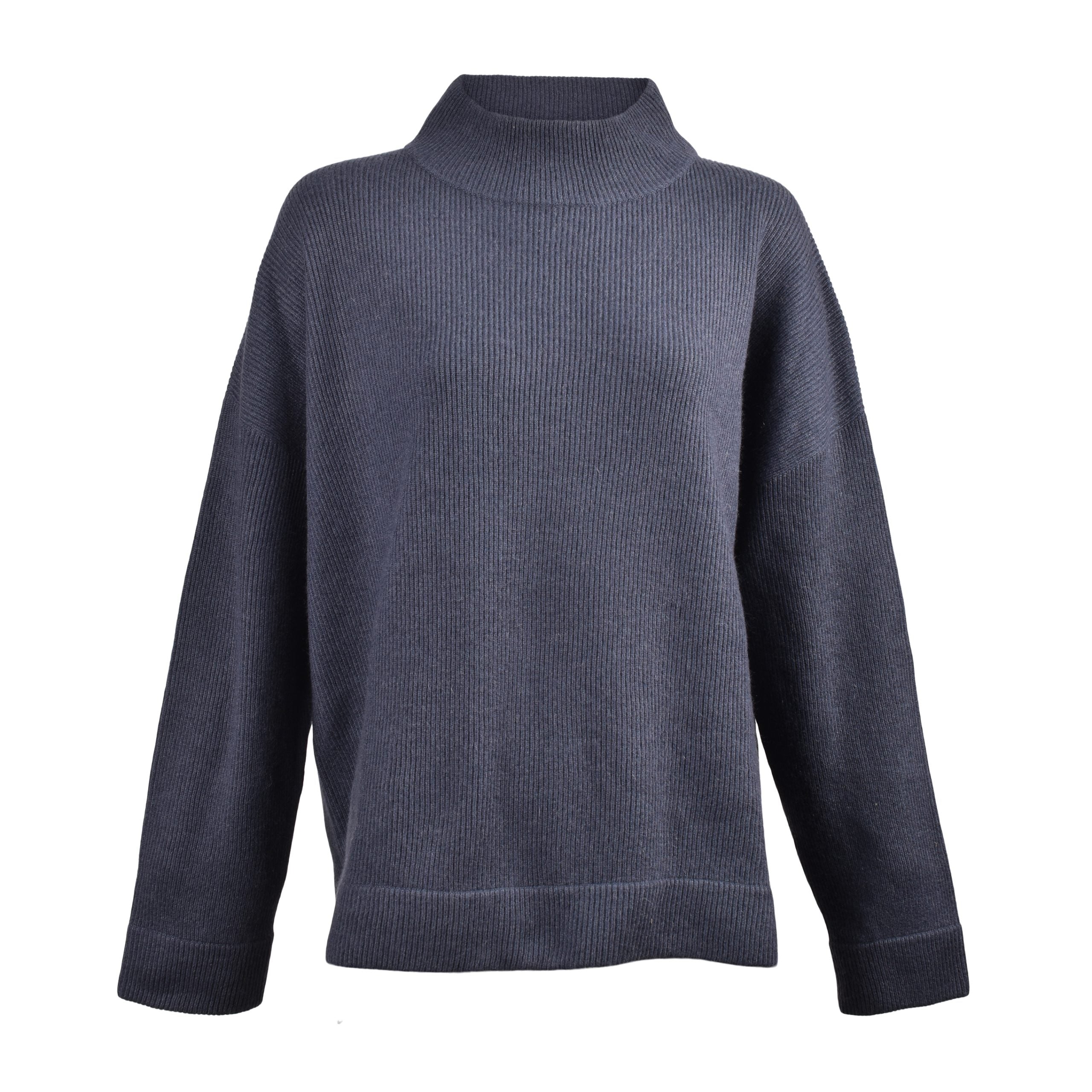 Brunello Cucinelli Blue Cashmere Cashmere Sweater