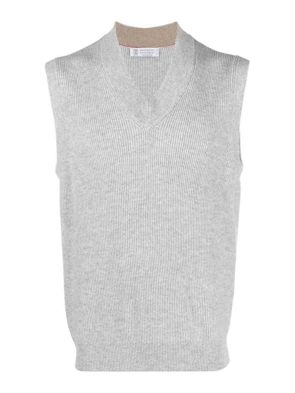 Brunello Cucinelli Natural Cashmere Cashmere Sweater