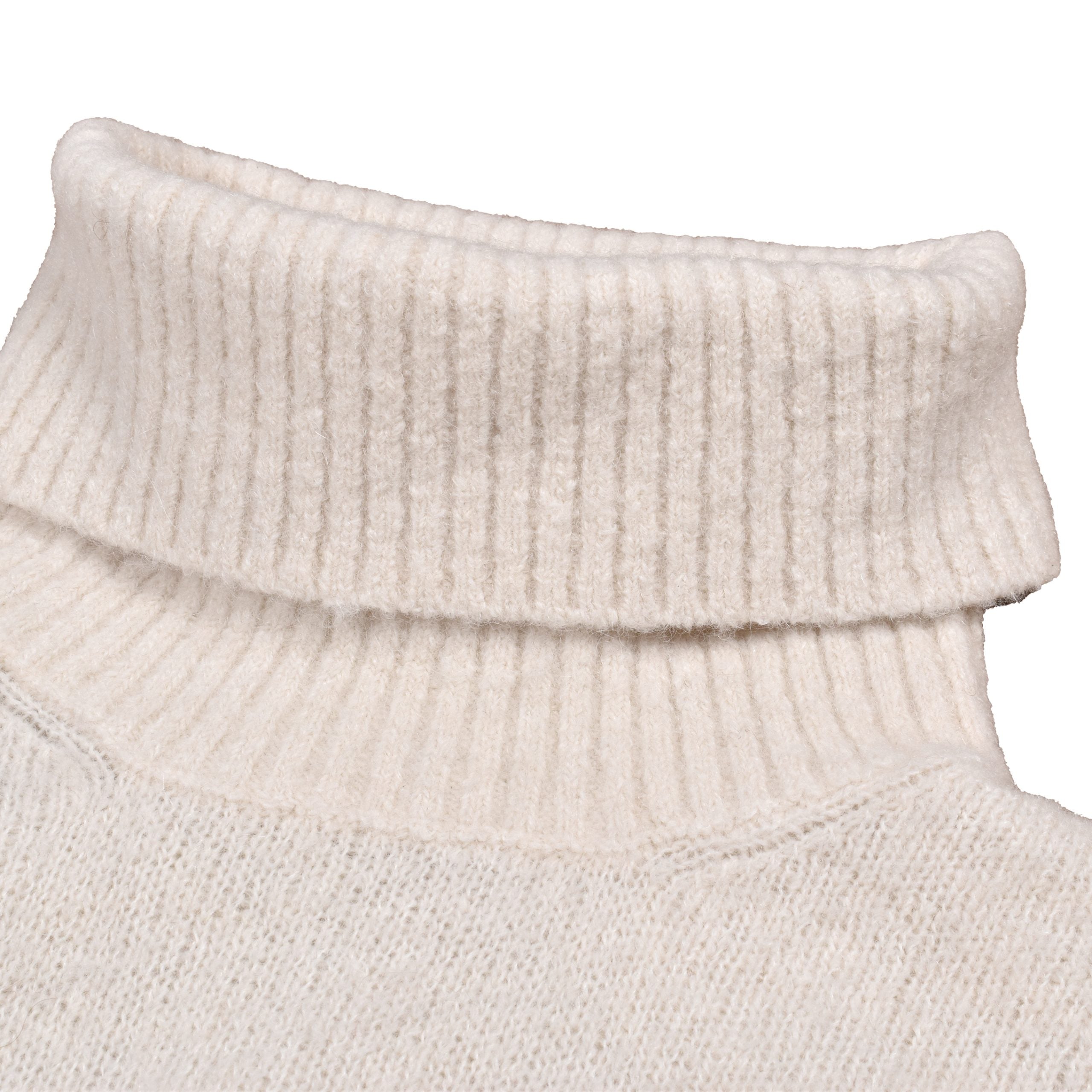 Brunello Cucinelli White Leather Sweatshirt