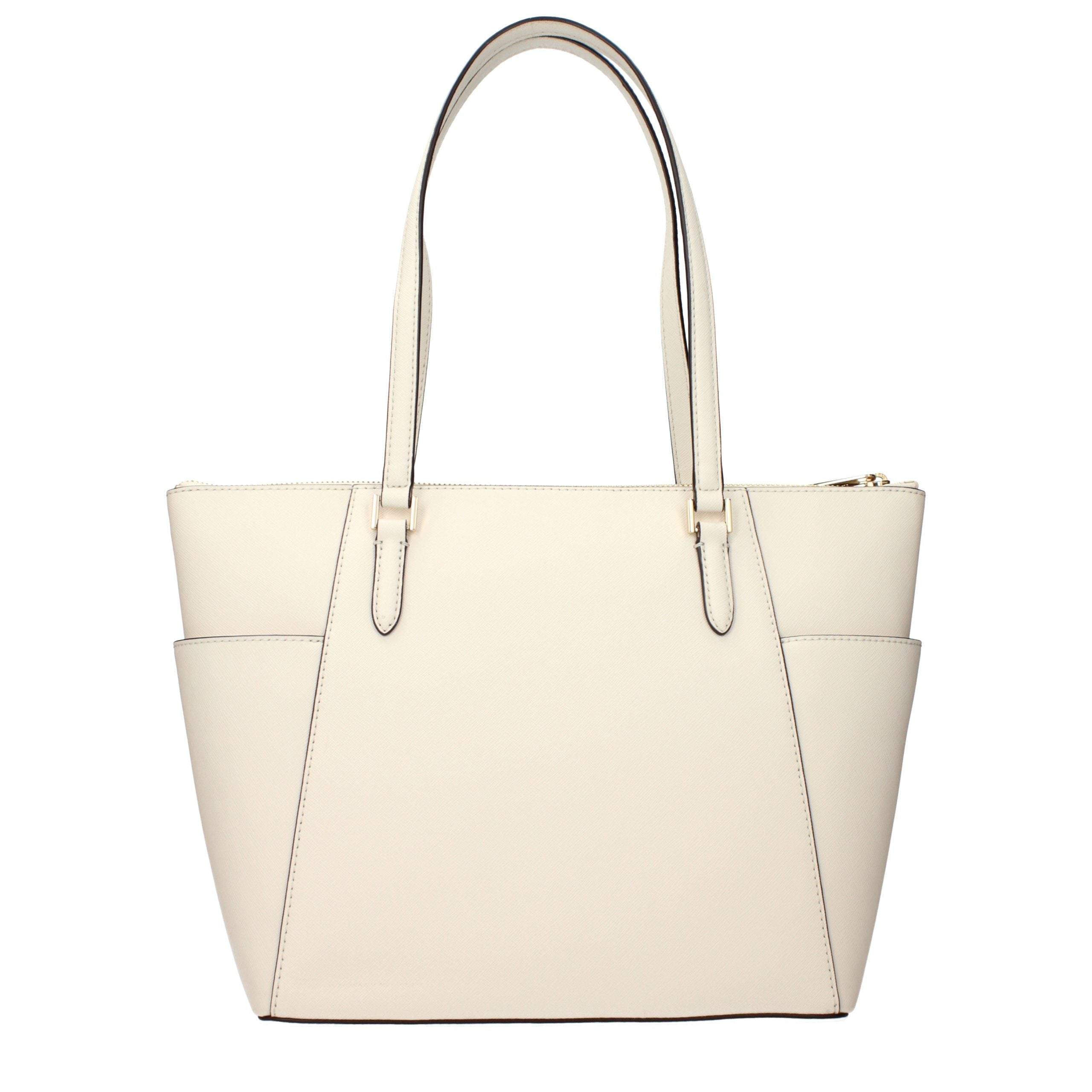 Discover the Michael Kors Beige Leather Shoulder Bag, a masterpiece of exquisite craftsmanship and timeless elegance, perfect for elevating any sophisticated ensemble.