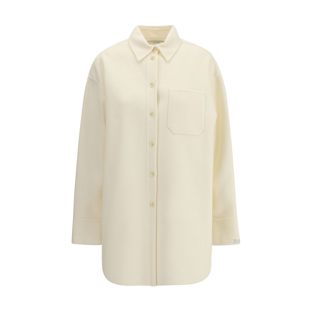 Max Mara Beige Wool Shirt - Exquisite Luxury in Fashion