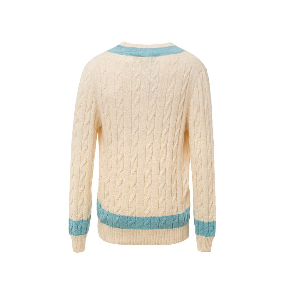 Indulge in the Gran Sasso White Cotton Sweatshirt, a testament to artisanal elegance, crafted from premium cotton for unparalleled comfort and timeless style.