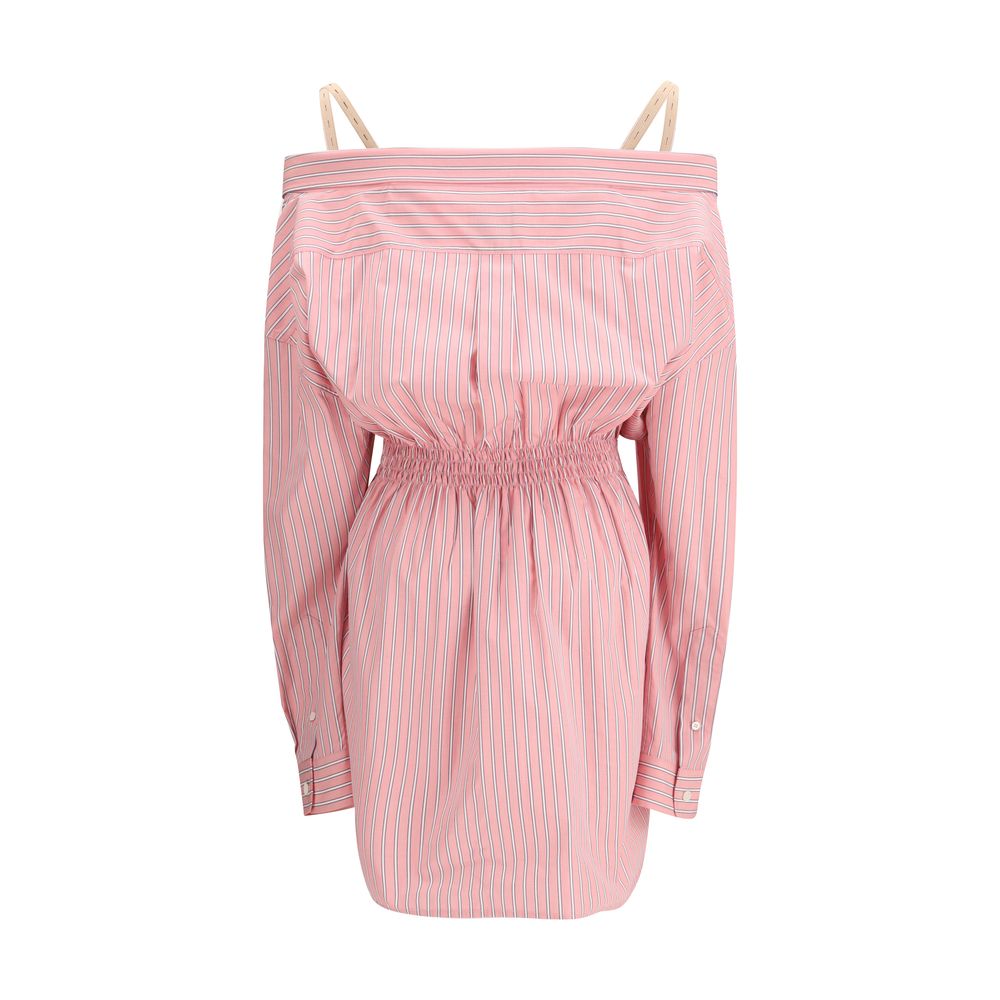 Elevate your wardrobe with the Miu Miu Multicolor Cotton Casual Dress, a masterpiece of exquisite craftsmanship and modern charm, perfect for any sophisticated occasion.