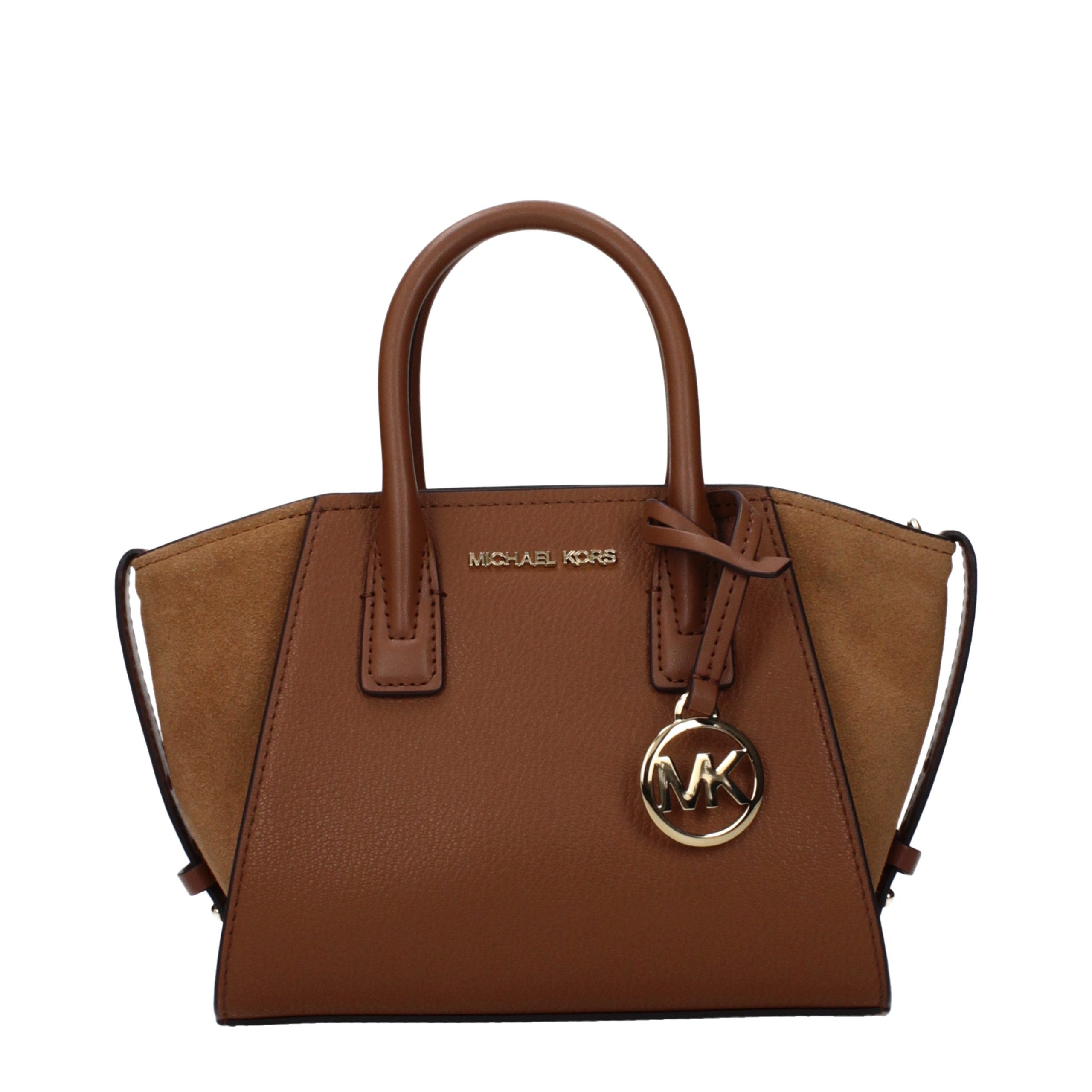 Experience the exquisite sophistication of the Michael Kors Brown Leather Handbag, a timeless accessory that embodies luxury and versatility for every occasion.
