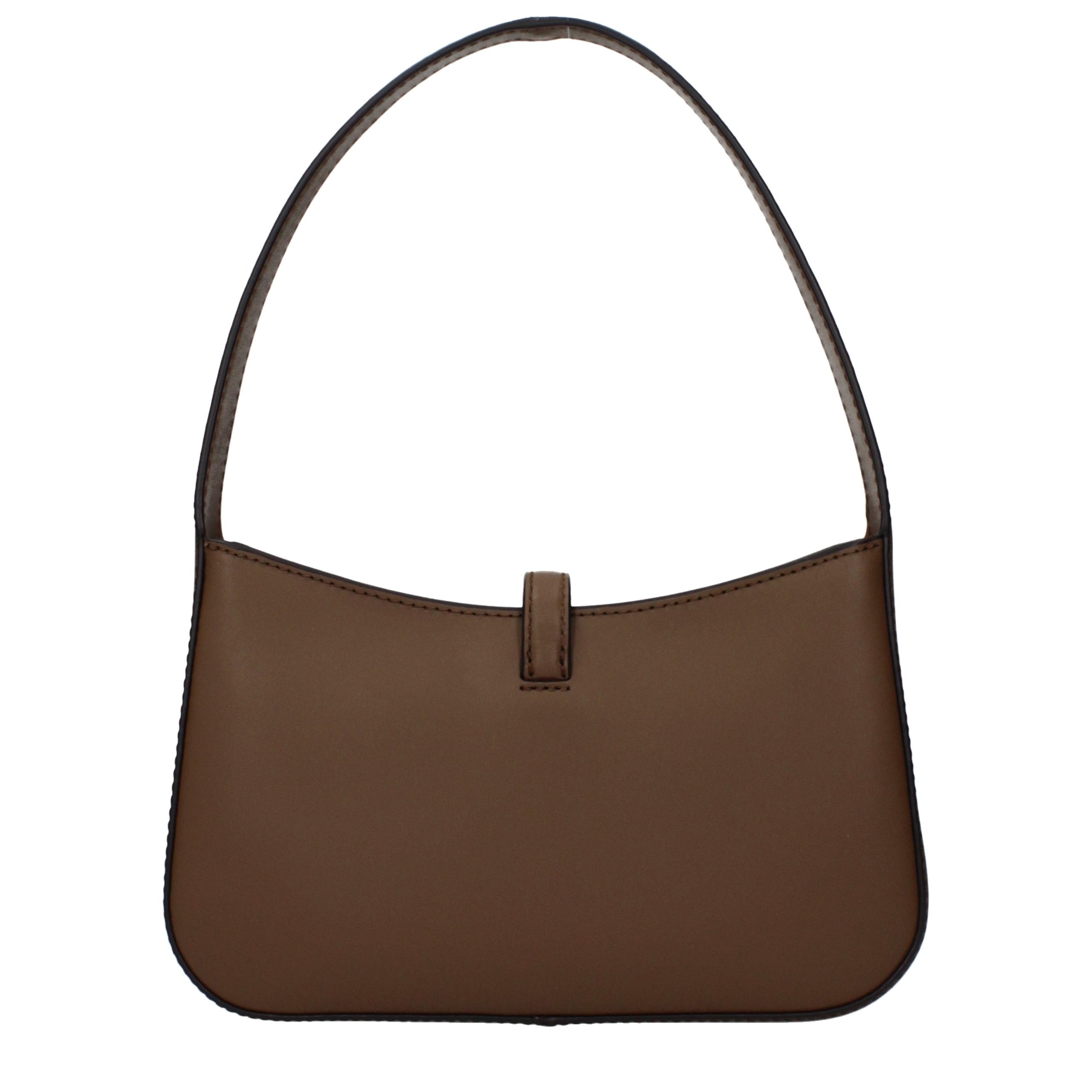 Discover the Michael Kors Brown Leather Handbag, a timeless blend of exquisite craftsmanship and modern elegance, perfect for elevating any sophisticated ensemble.