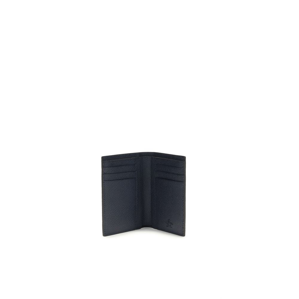Discover the Valentino Garavani Blue Calf Leather Bos Taurus Wallet, a masterpiece of craftsmanship and elegance, designed for those who appreciate true luxury.