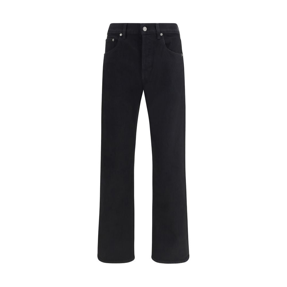 Golden Goose Black Cotton Slim Fit Jeans - Luxury Denim Mastery