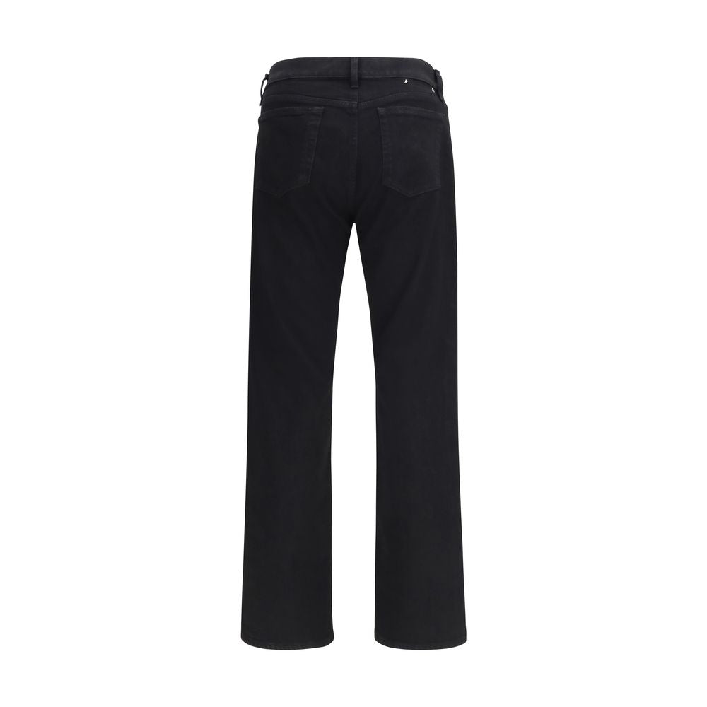 Golden Goose Black Cotton Slim Fit Jeans – Luxury Denim Excellence