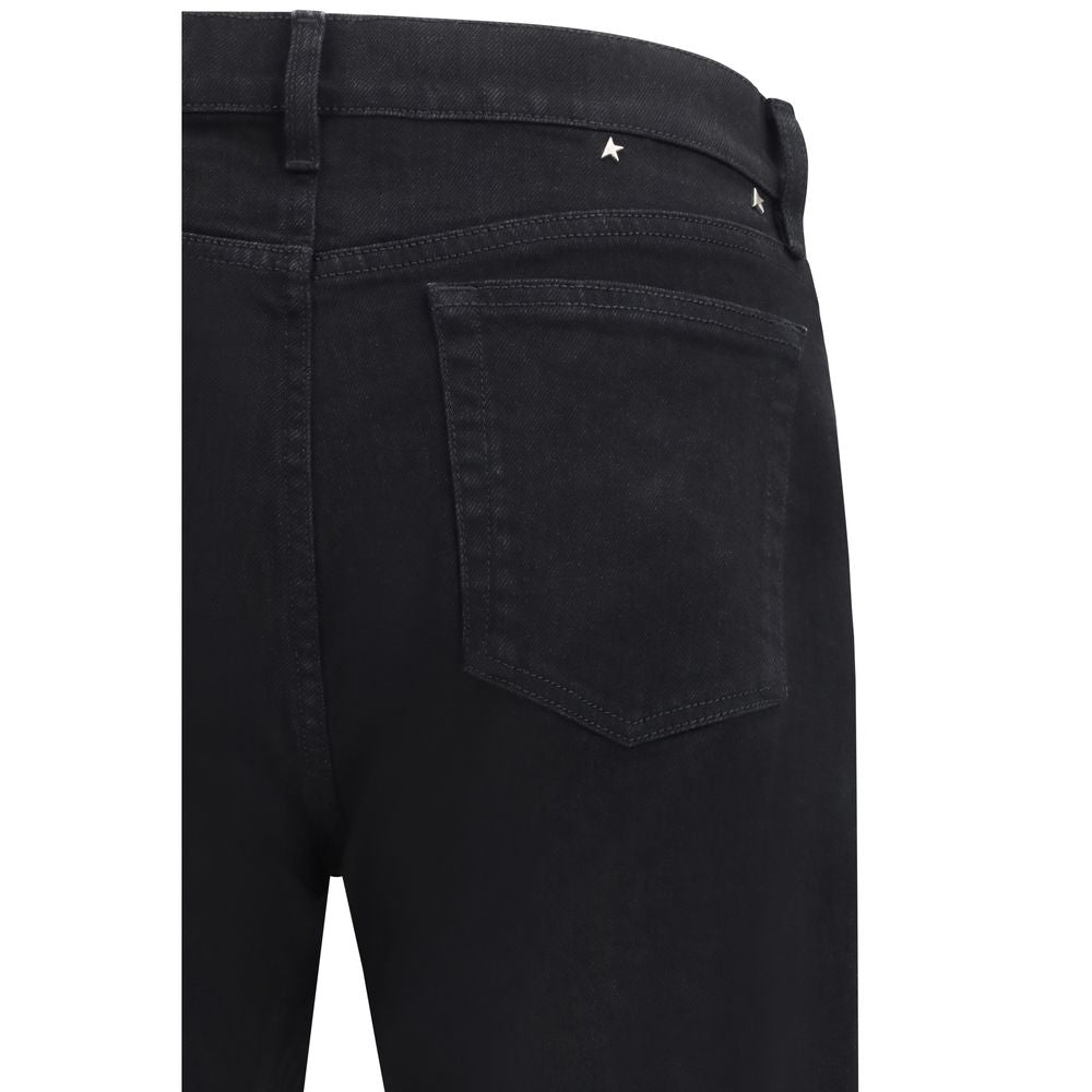 Golden Goose Black Cotton Slim Fit Jeans - Luxury Denim Mastery