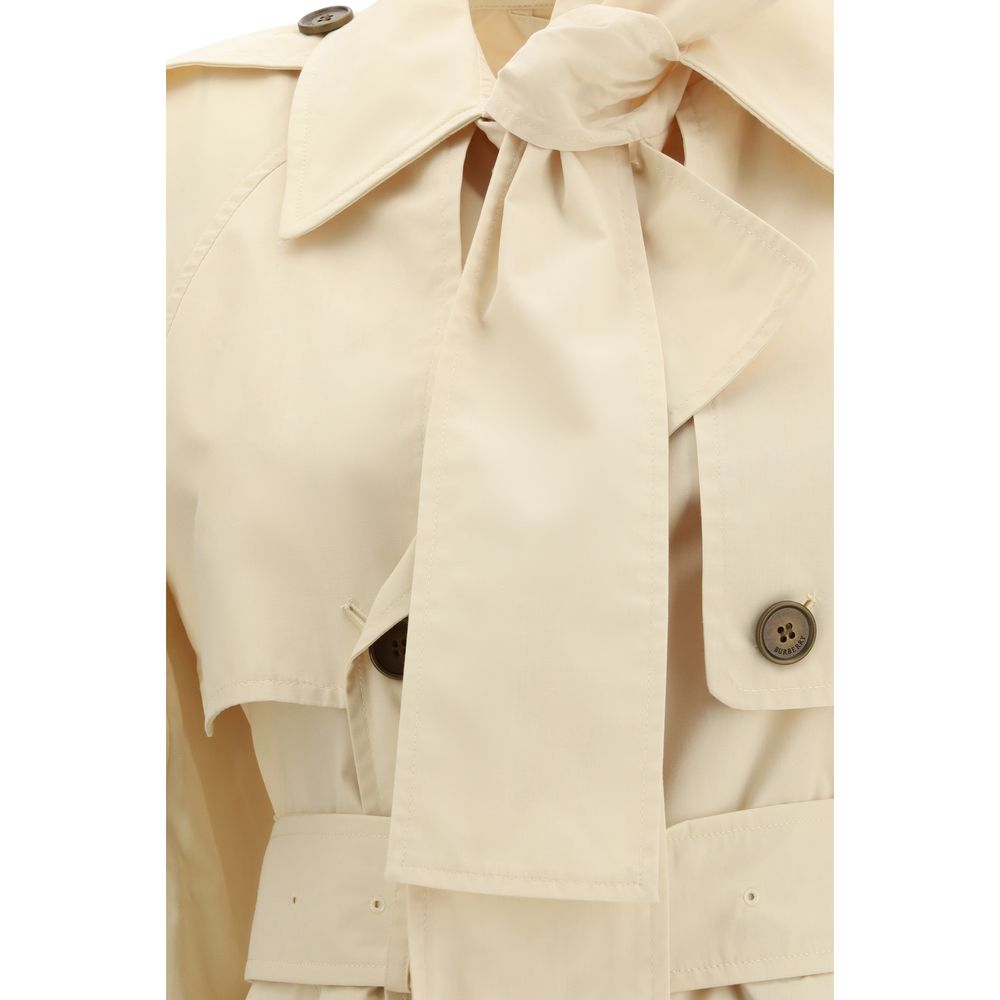 Burberry Beige Trench Coat – Timeless Couture Elegance