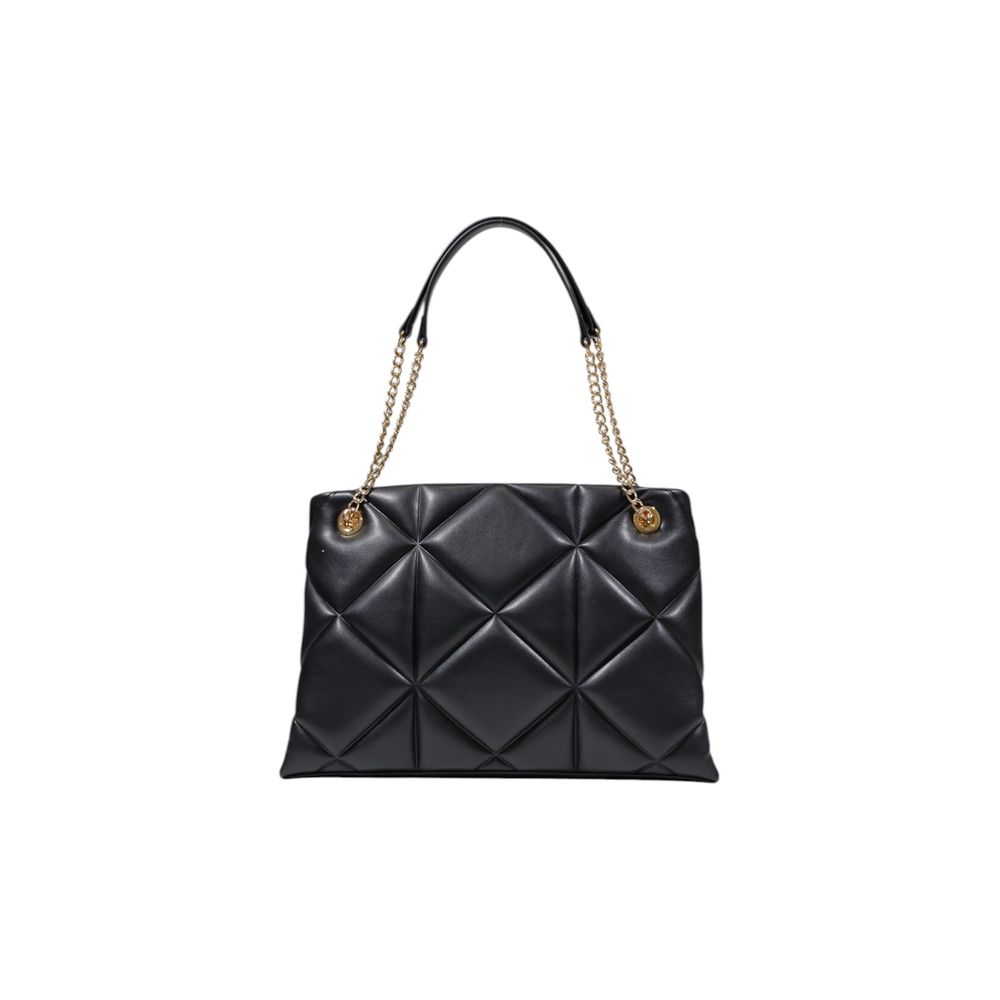 Discover the Love Moschino Black Polyethylene Handbag from the SS26 collection, where exquisite craftsmanship meets timeless elegance, perfect for the discerning individual.