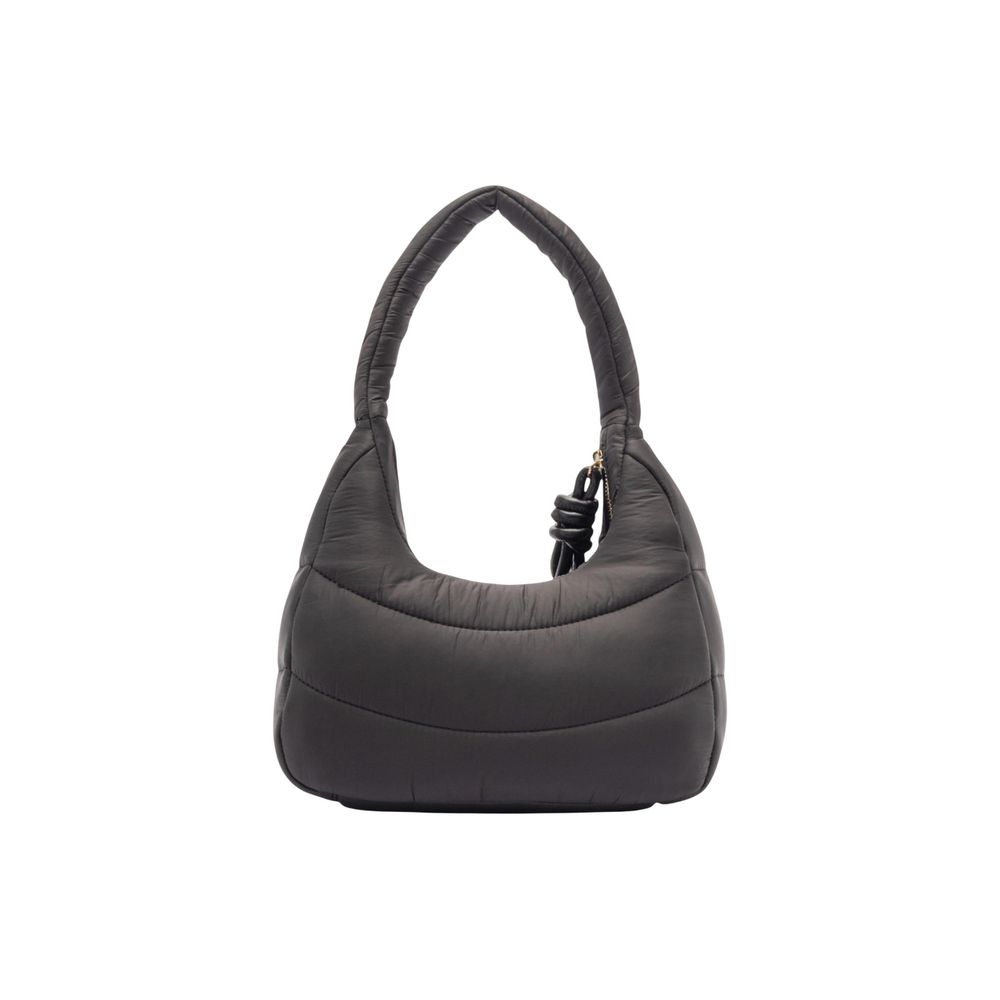 Discover the Love Moschino Black Nylon Handbag, a luxurious blend of style and practicality, crafted for those who embody elegance and sophistication in every moment.