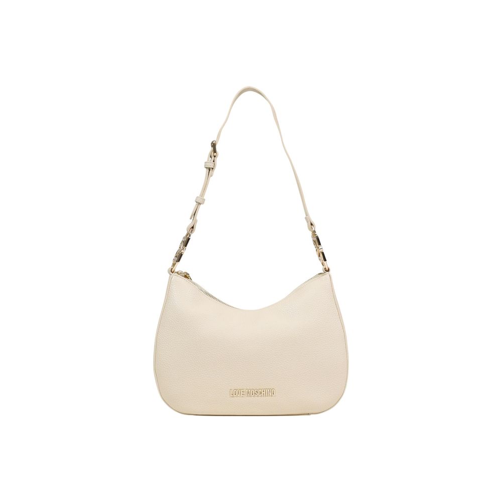 Discover the Love Moschino Beige Polyethylene Handbag, an embodiment of refined elegance crafted from high-quality polyurethane, perfect for those who embrace sophistication and versatility.