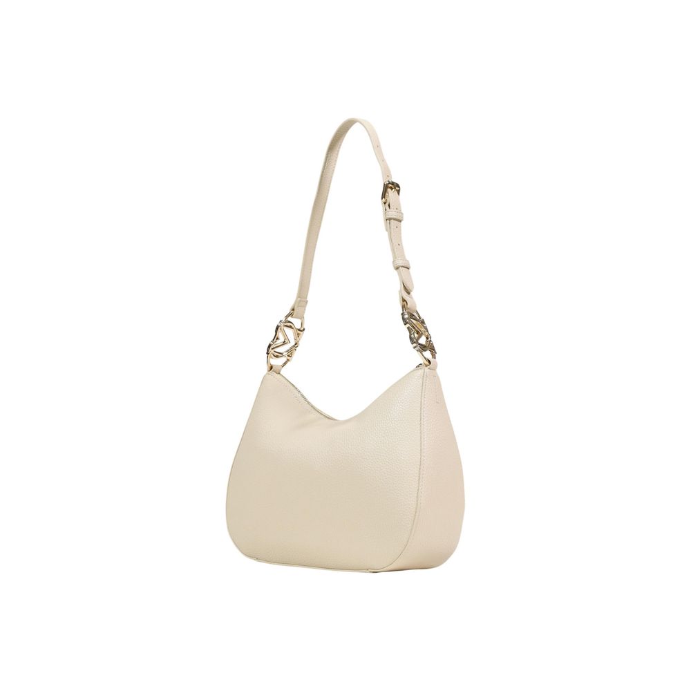 Discover the Love Moschino Beige Polyethylene Handbag, a masterpiece of refined polyurethane and gold-tone details, embodying timeless elegance for the discerning individual.