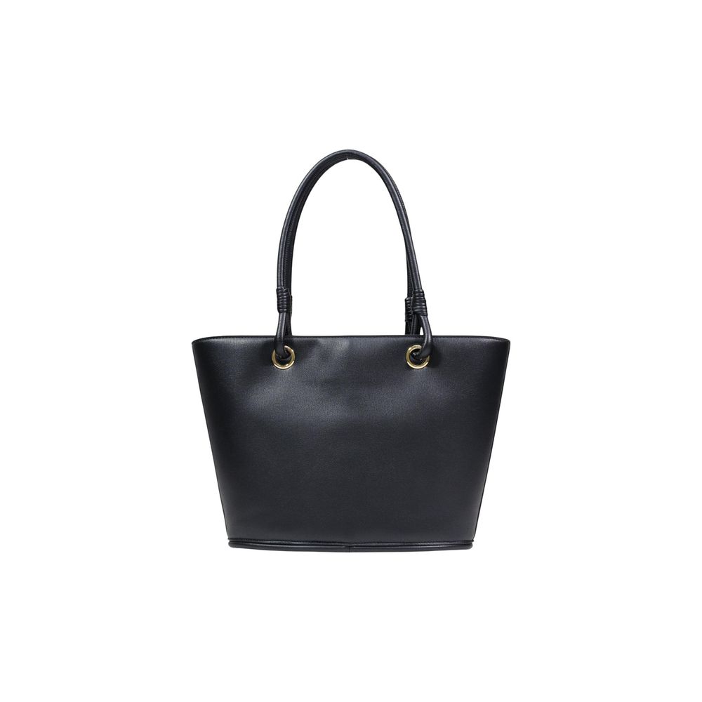 Love Moschino Black Polyethylene Handbag - Timeless Luxury Elegance