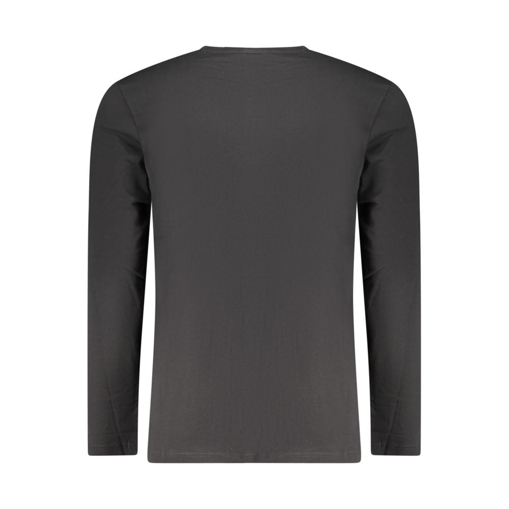 Hugo Boss Black Cotton T-Shirt - Artisanal Luxury Redefined