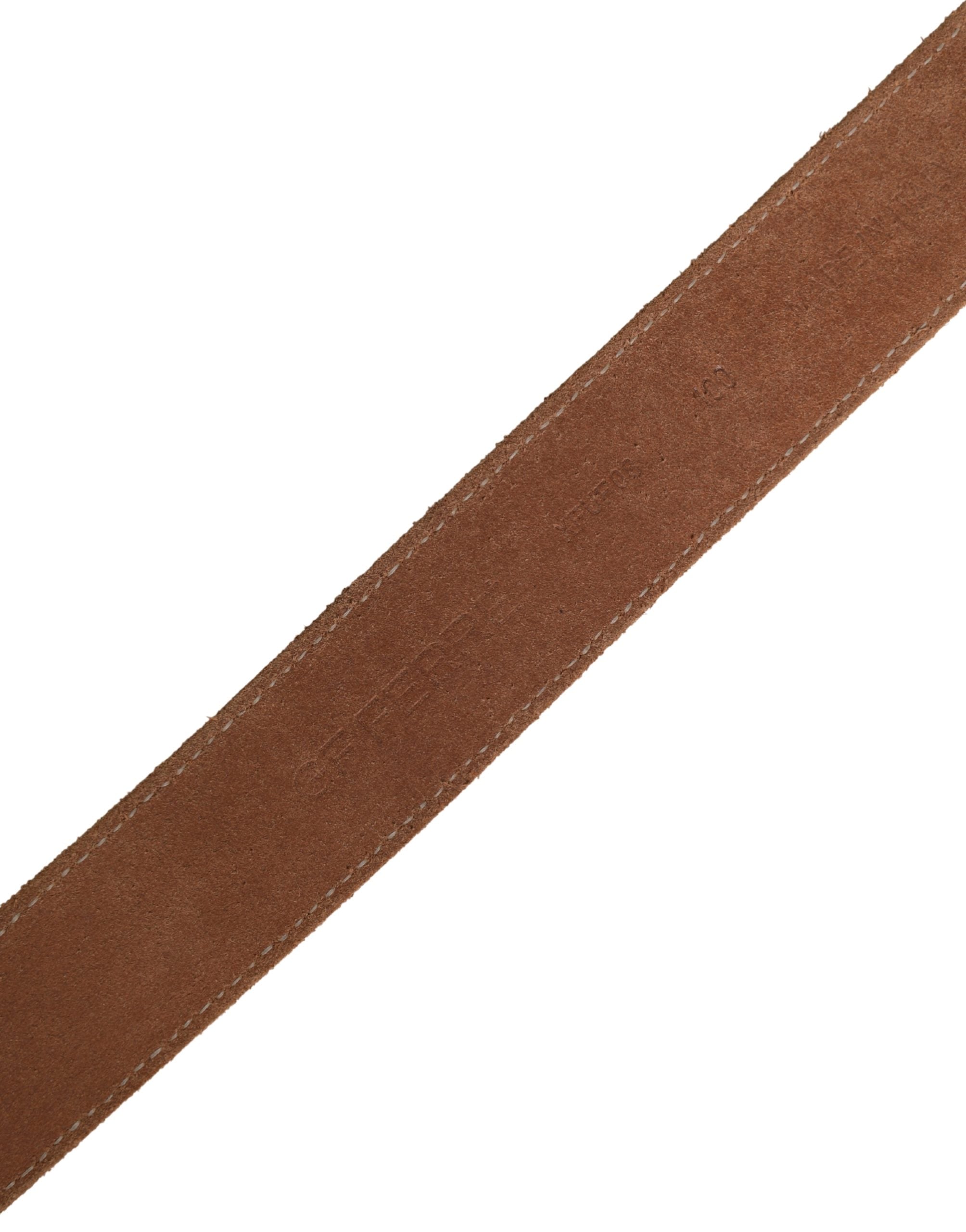 GF Ferre Beige Canvas Belt - Artisanal Luxury Fashion Accessory